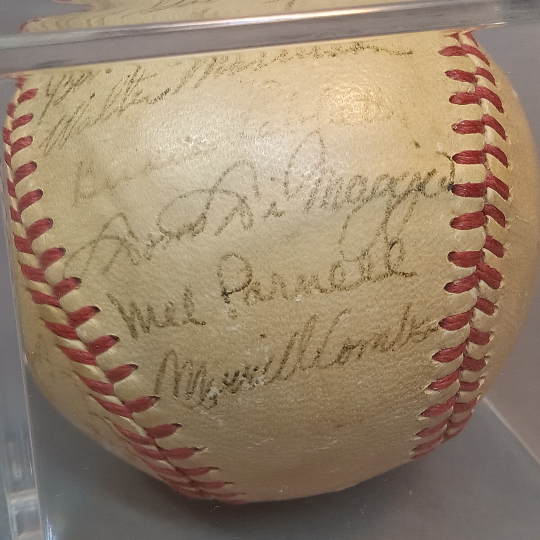 1949 Signed Boston Red Sox Baseball - Williams, Pesky & More - image 4 of 9