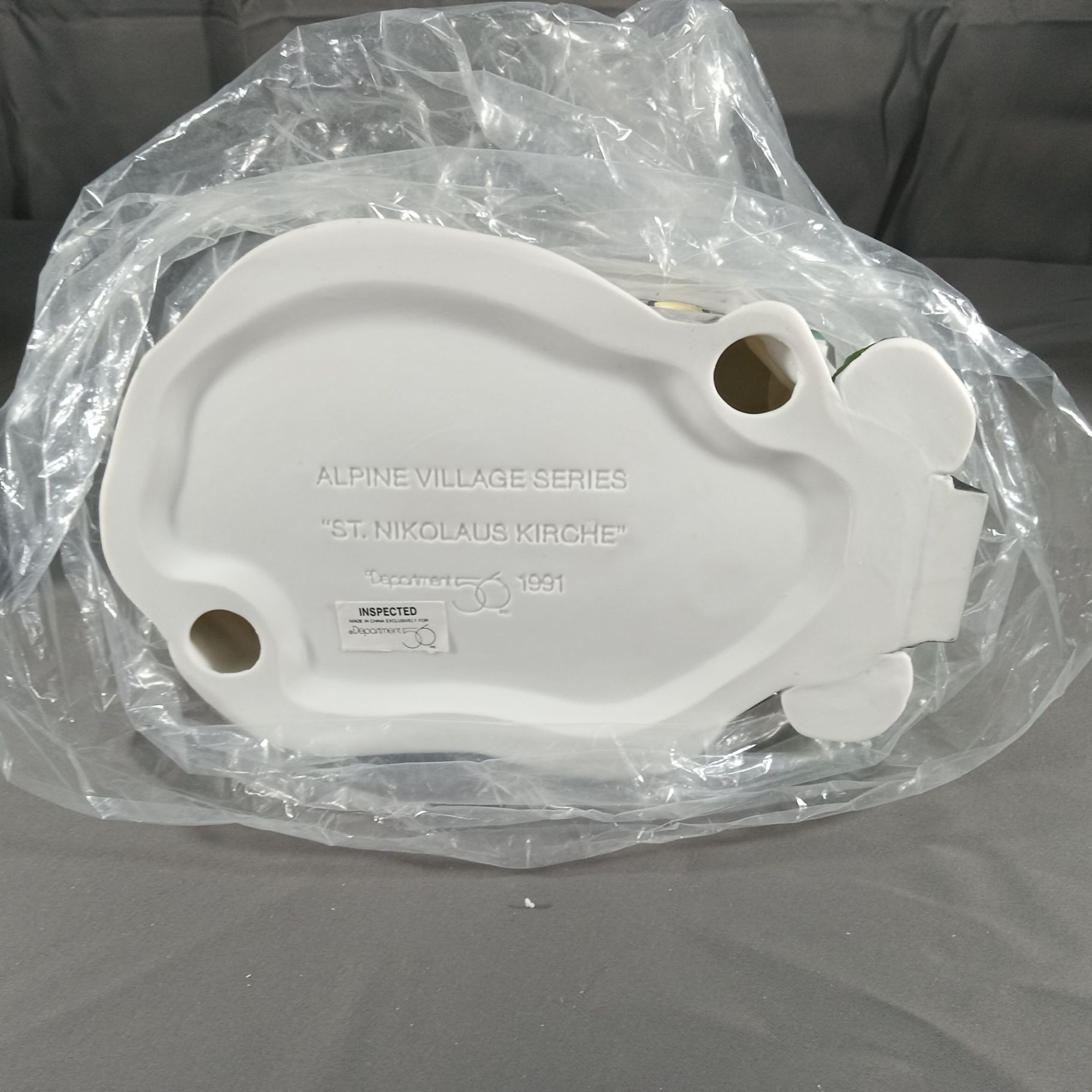  Dept. 56 Alpine Village Series - Sisters of the Abbey + St. Nikolaus Kirche - image 7 of 8