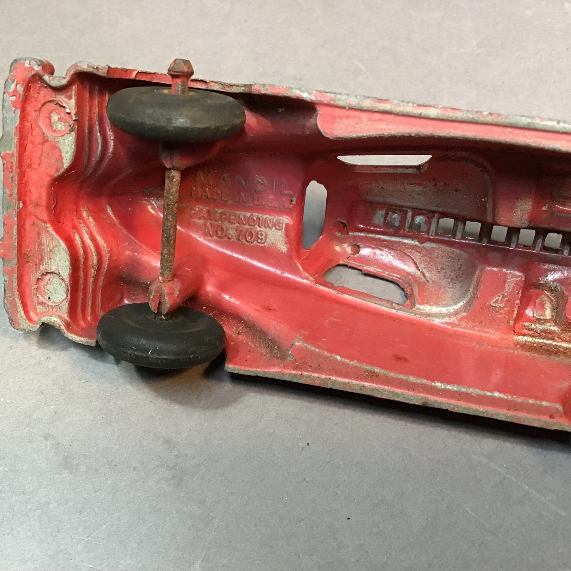 Vintage Aluminum Forklift & Toy Cars - image 13 of 14