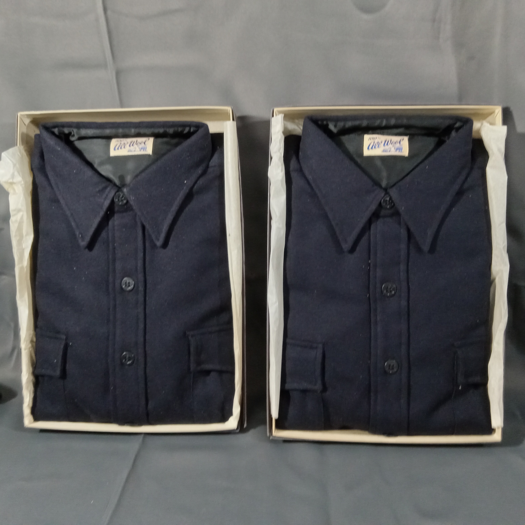 Vintage Wool Navy Shirts & Silk Ties - image 12 of 17