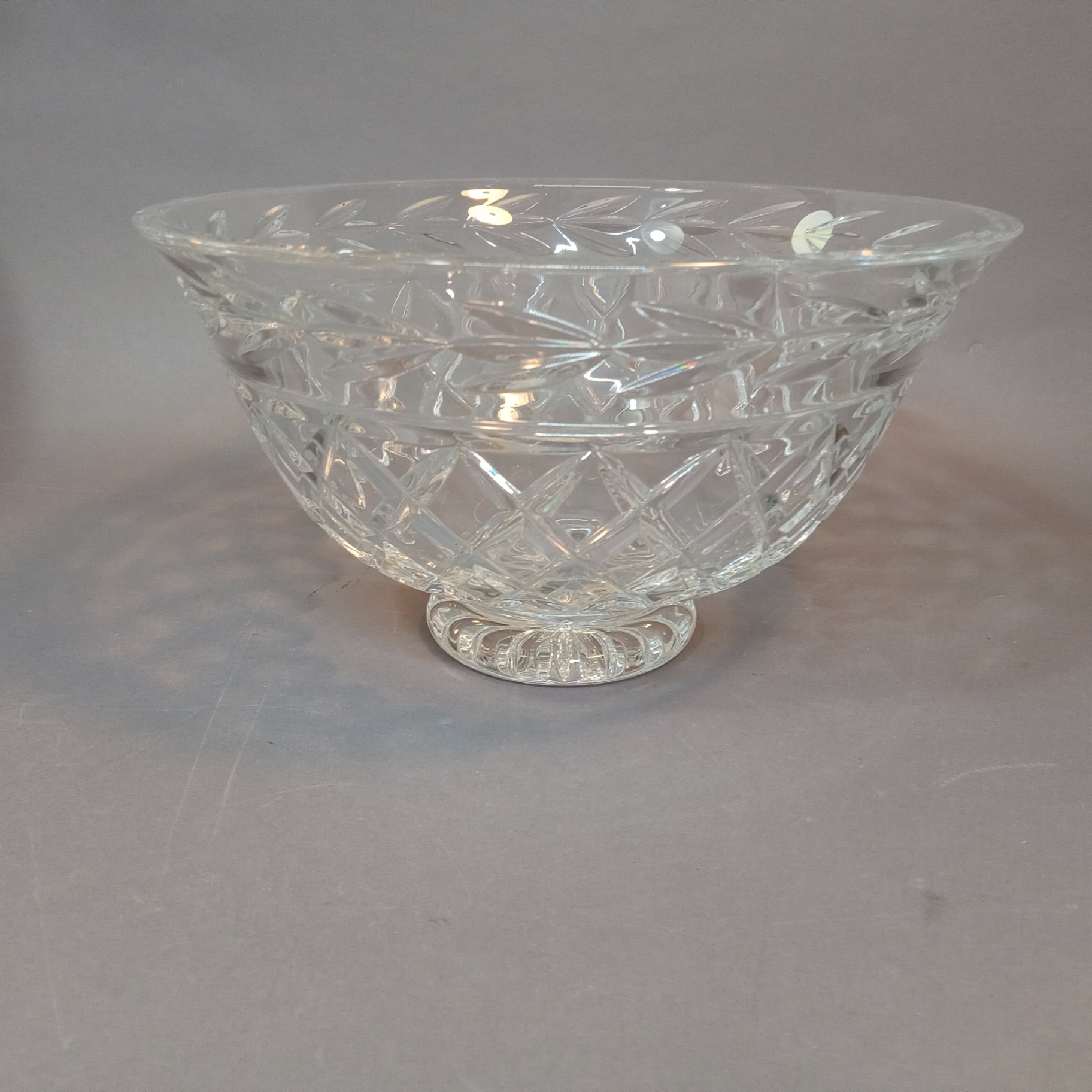 Waterford Glandore Footed Crystal Bowl - image 4 of 6