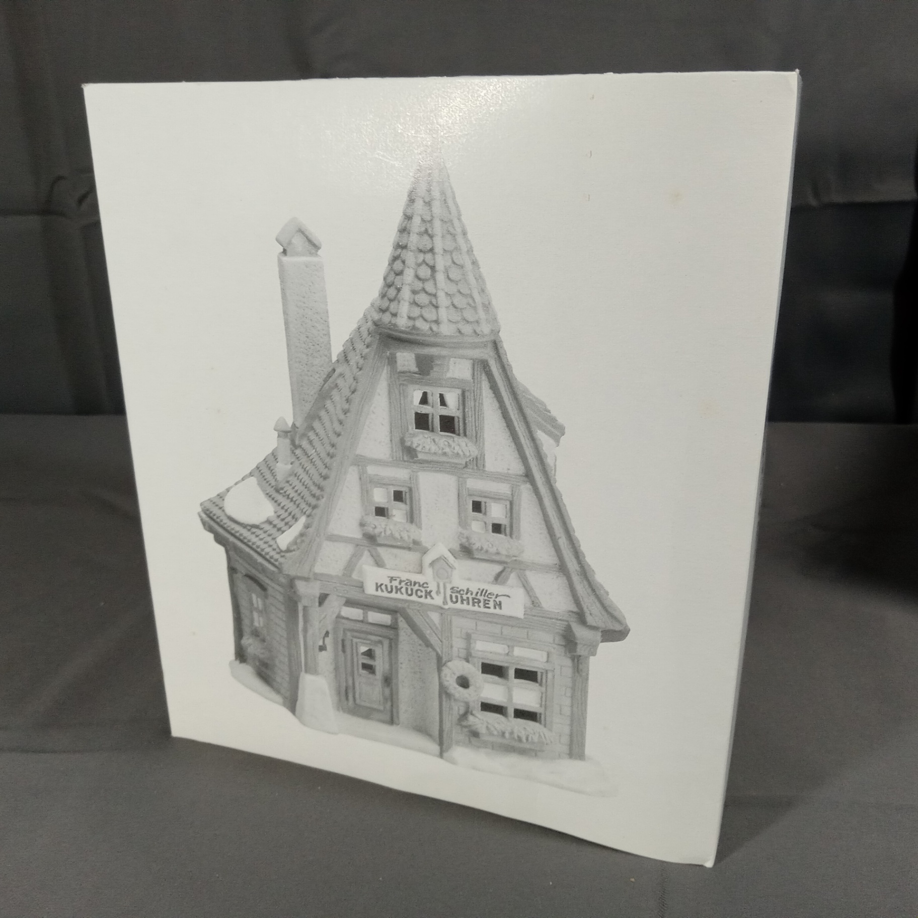  Dept. 56 Alpine Village Series - Kukuck Uhren + Metterniche Wurst - image 2 of 9