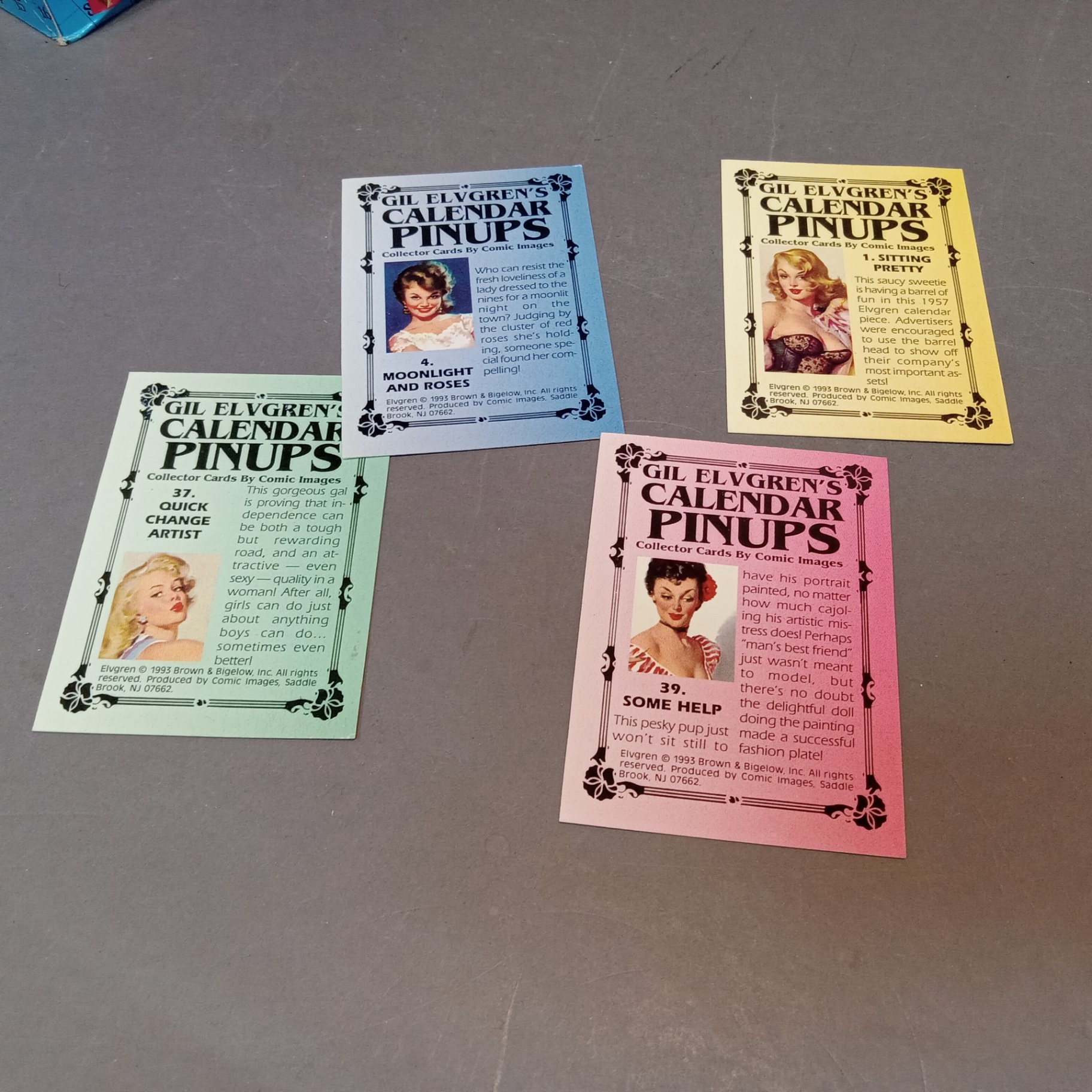 Gil Elvgren's Calendar Pinups Trading Cards - image 7 of 12