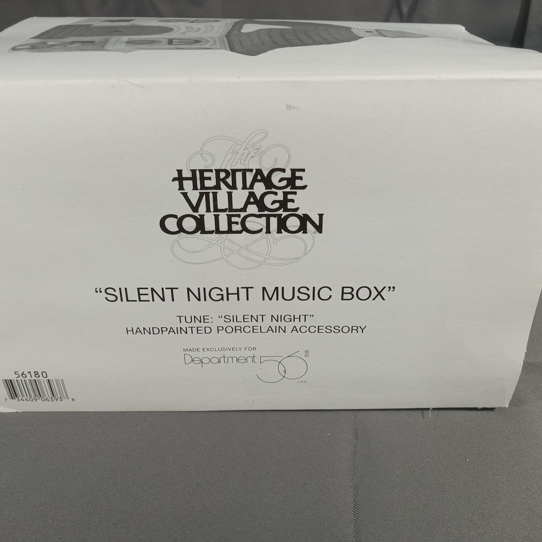  Dept. 56 Alpine Village Series - St. Nicholas + Silent Night Music Box - image 4 of 8