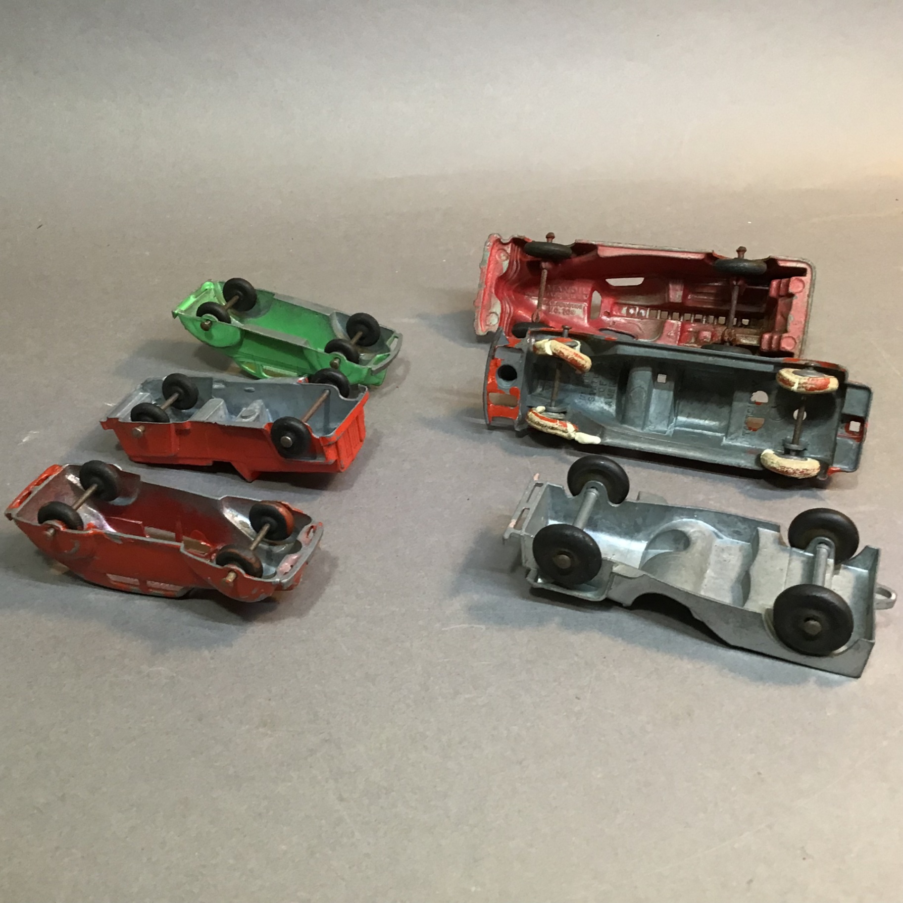 Vintage Aluminum Forklift & Toy Cars - image 10 of 14