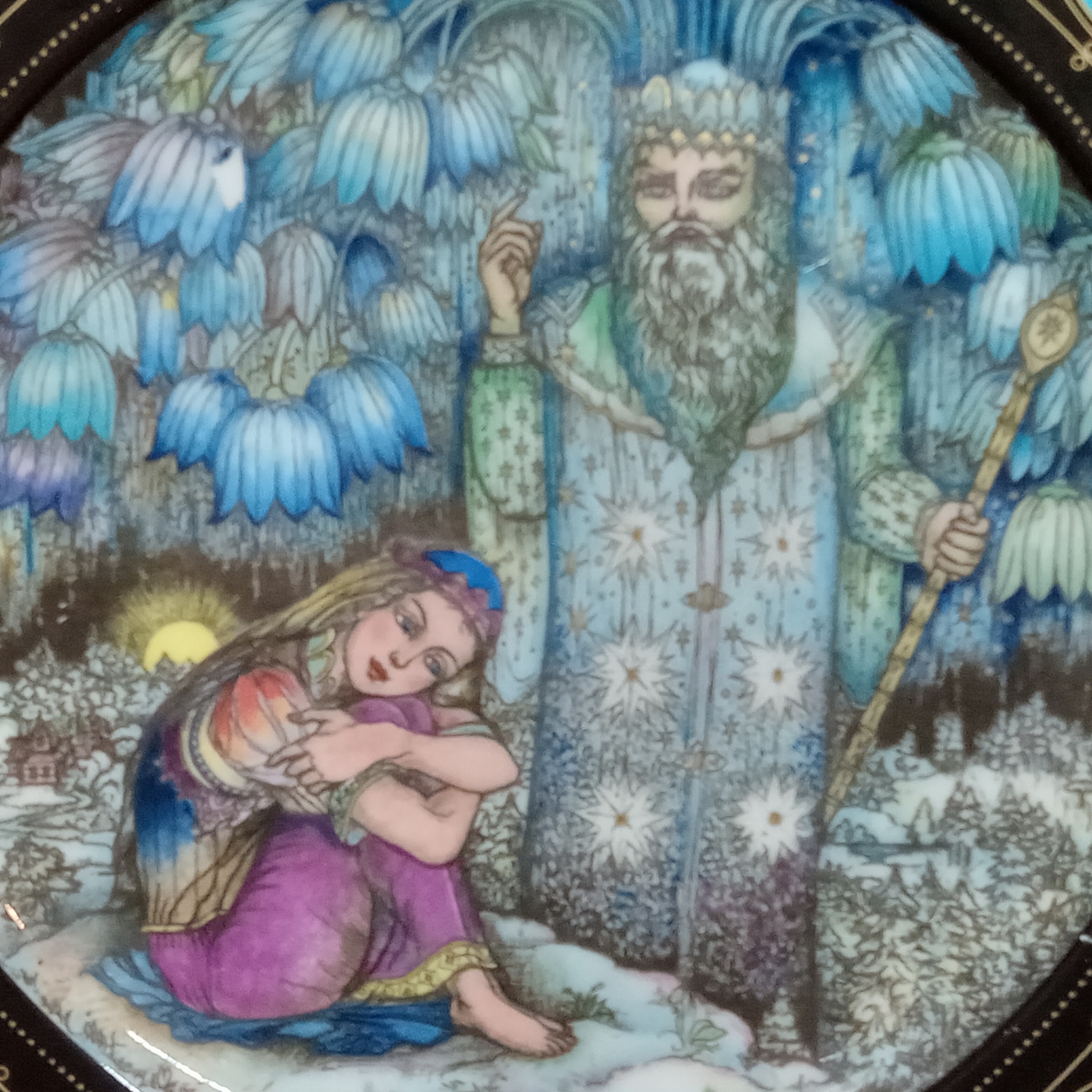 Russian Fairytale Collector Plates - image 12 of 13