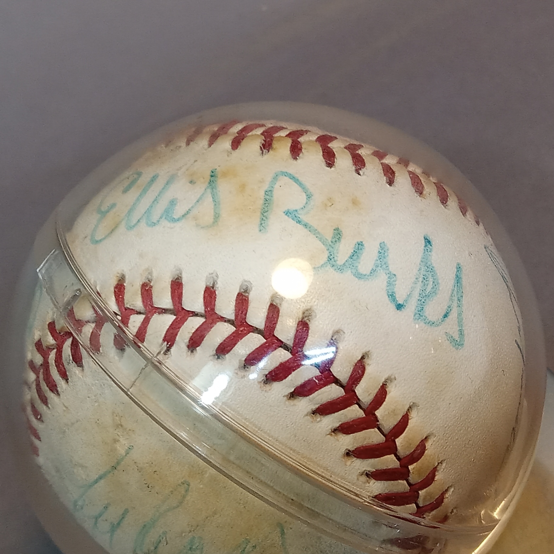 1990/1991 Signed Boston Red Sox Baseball - image 2 of 9