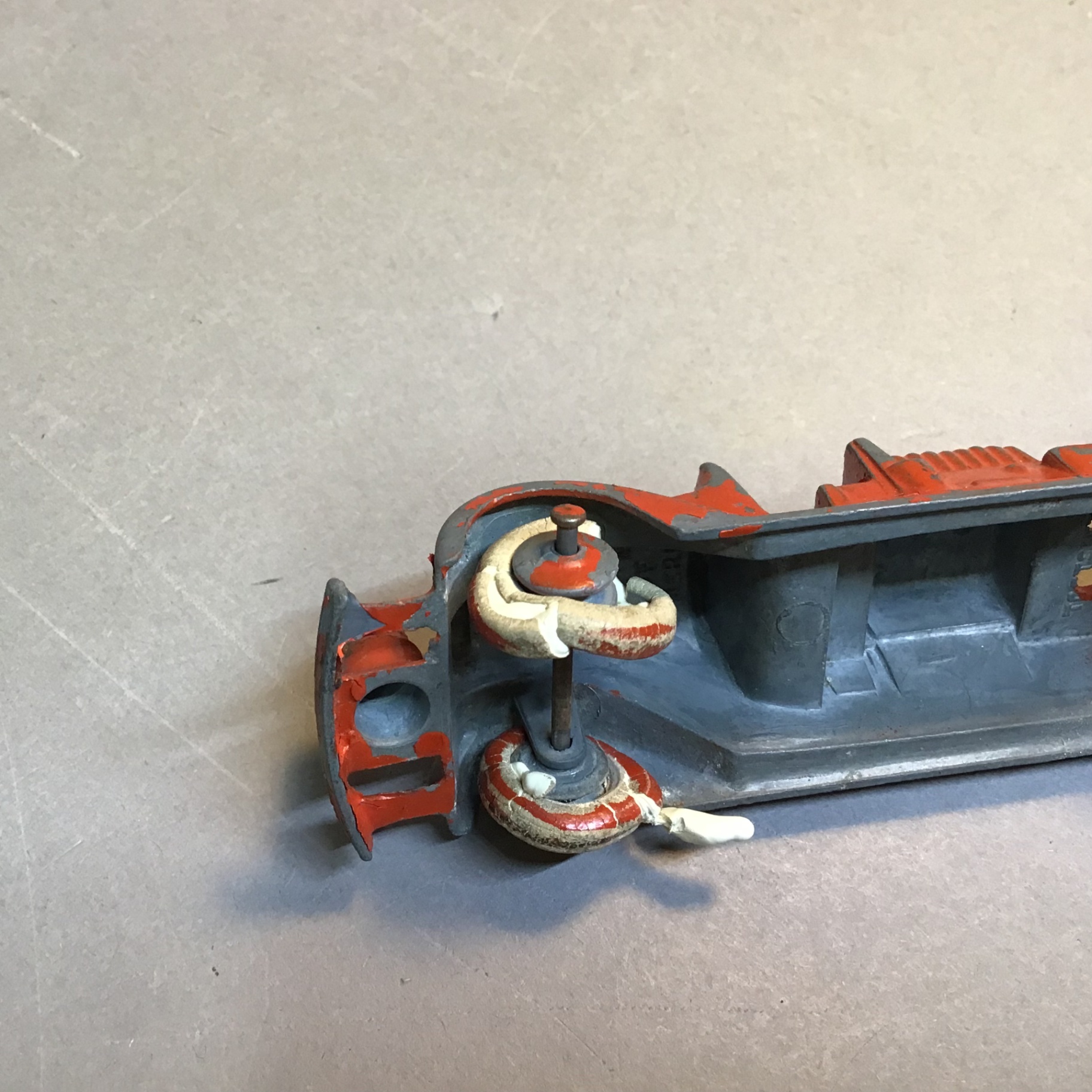 Vintage Aluminum Forklift & Toy Cars - image 11 of 14