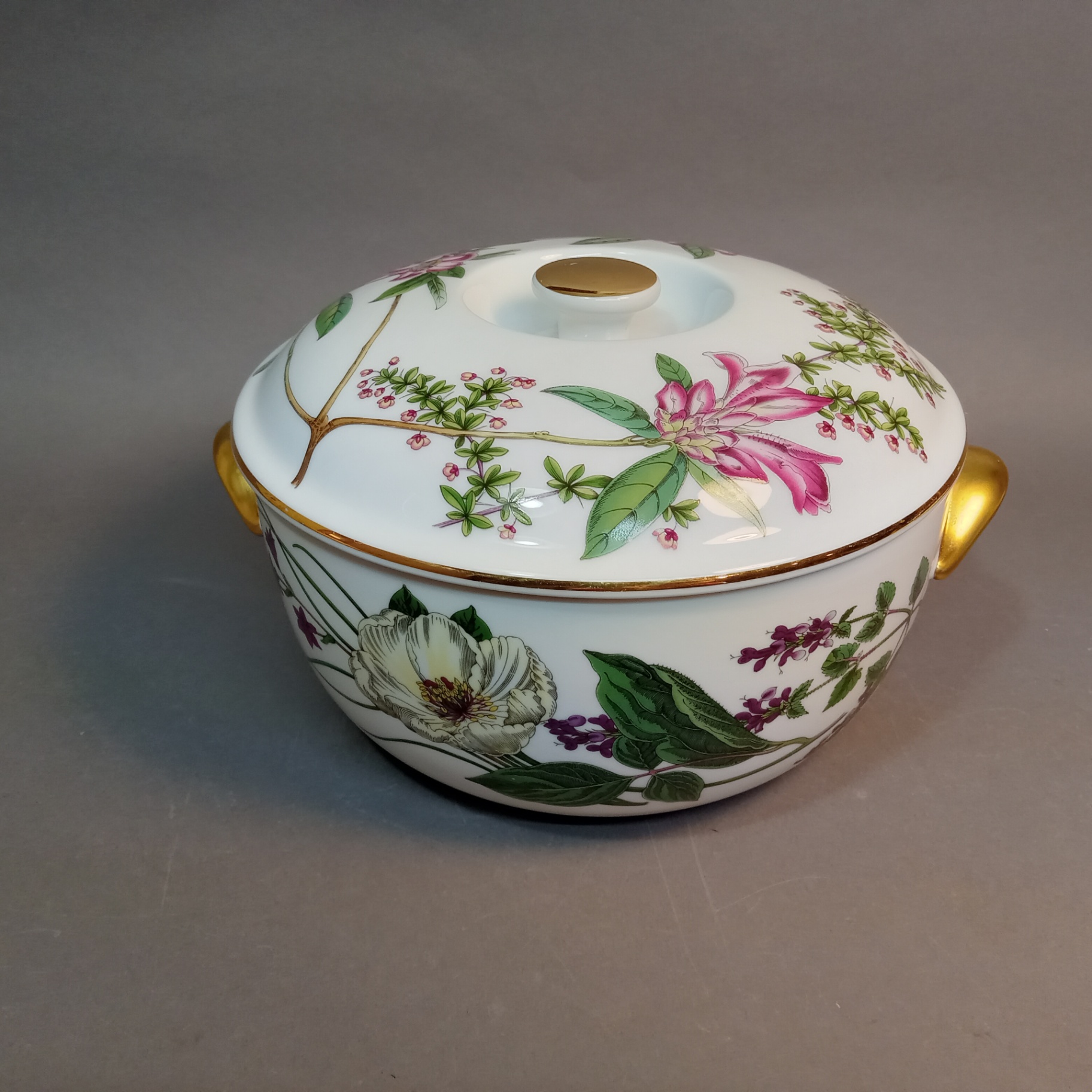  Spode Saffron Flowers Covered Dishes & More - Pink Flowers - image 8 of 18
