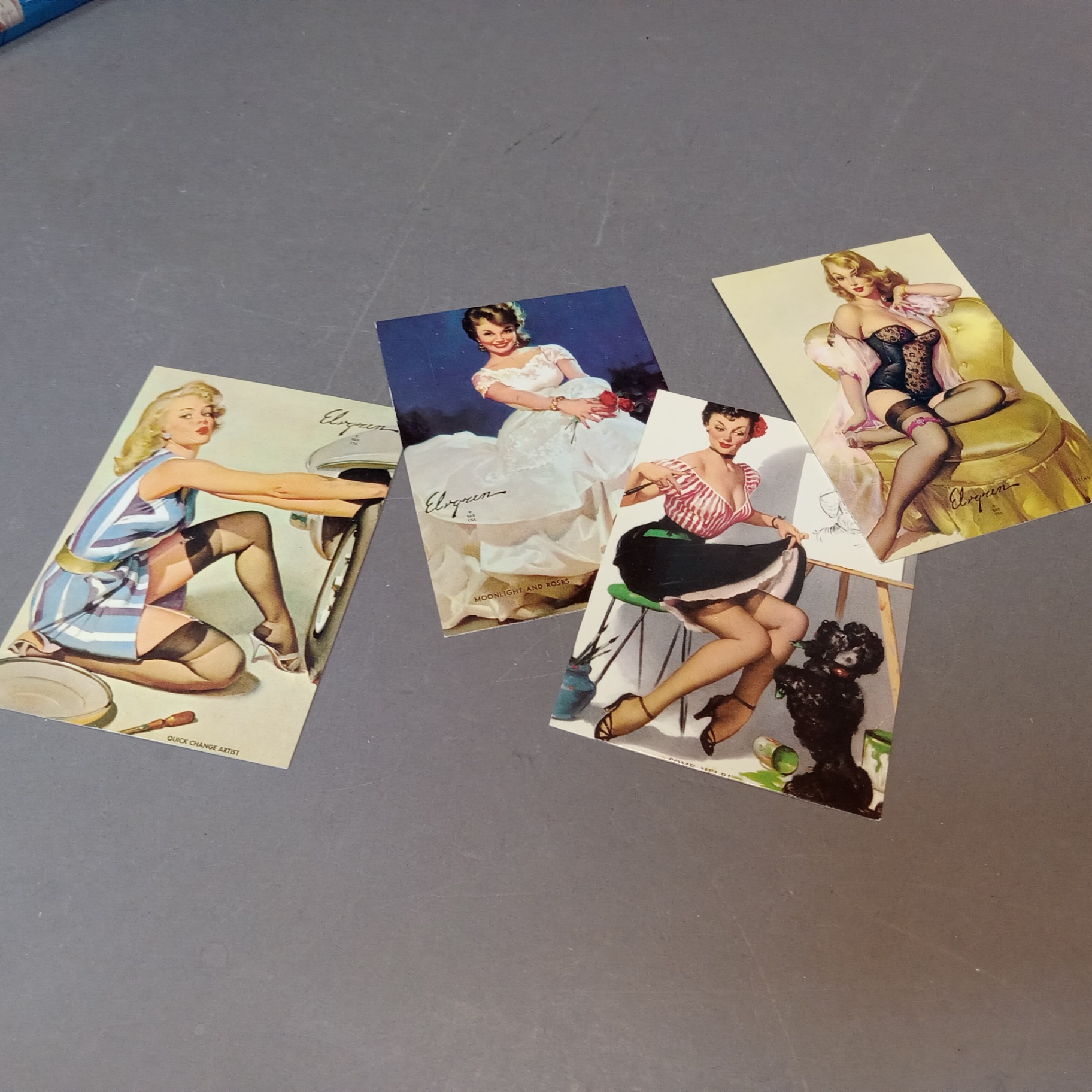 Gil Elvgren's Calendar Pinups Trading Cards - image 6 of 12