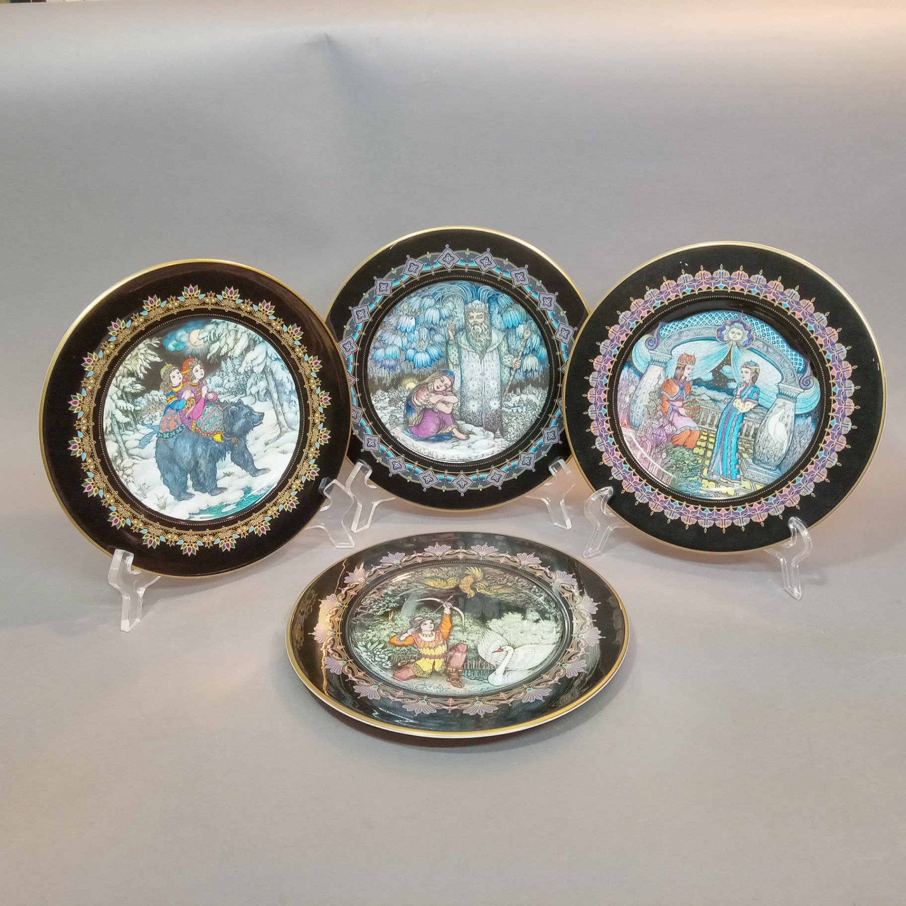 Russian Fairytale Collector Plates - image 1 of 13