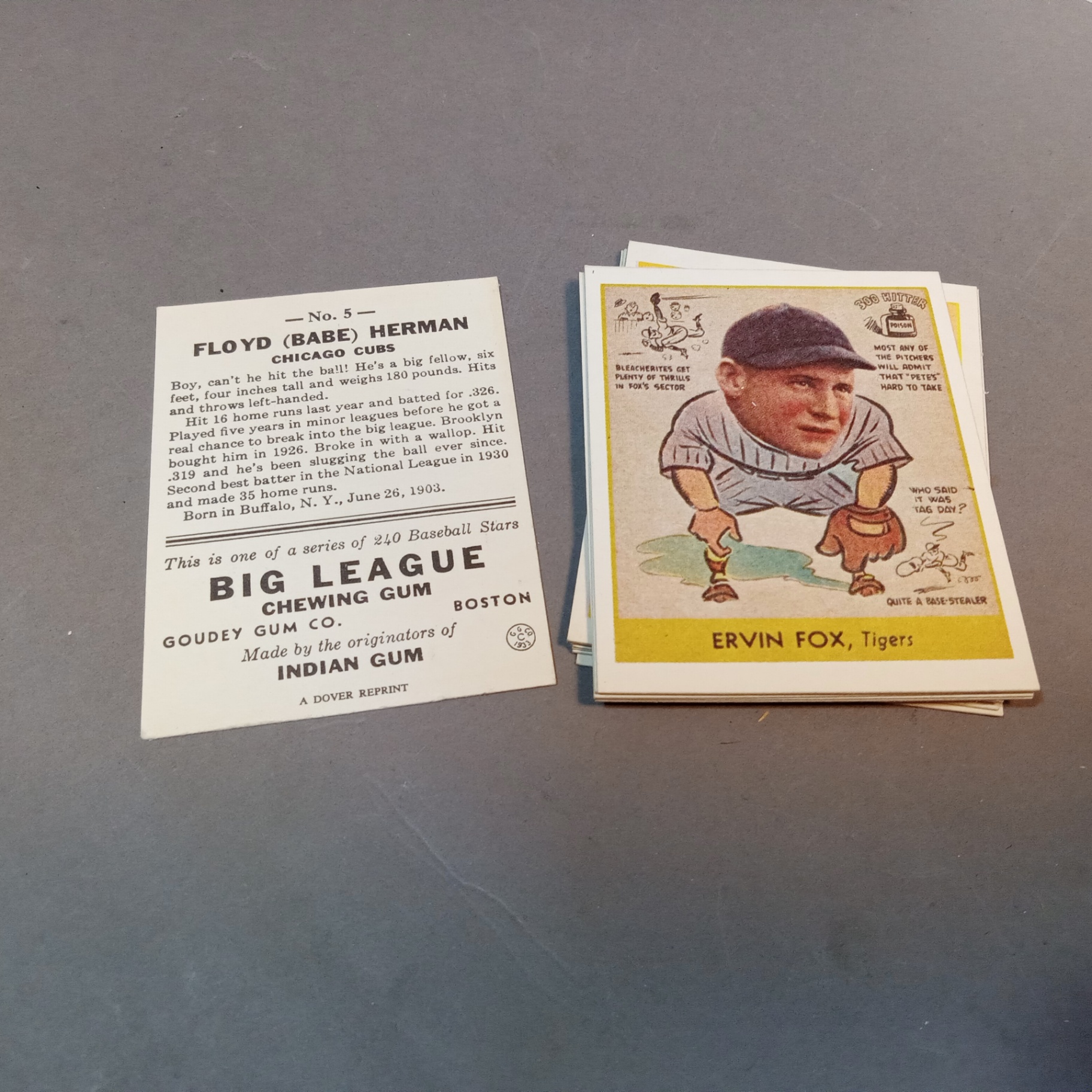 Chewing Gum Sports Card Reprints - image 3 of 20