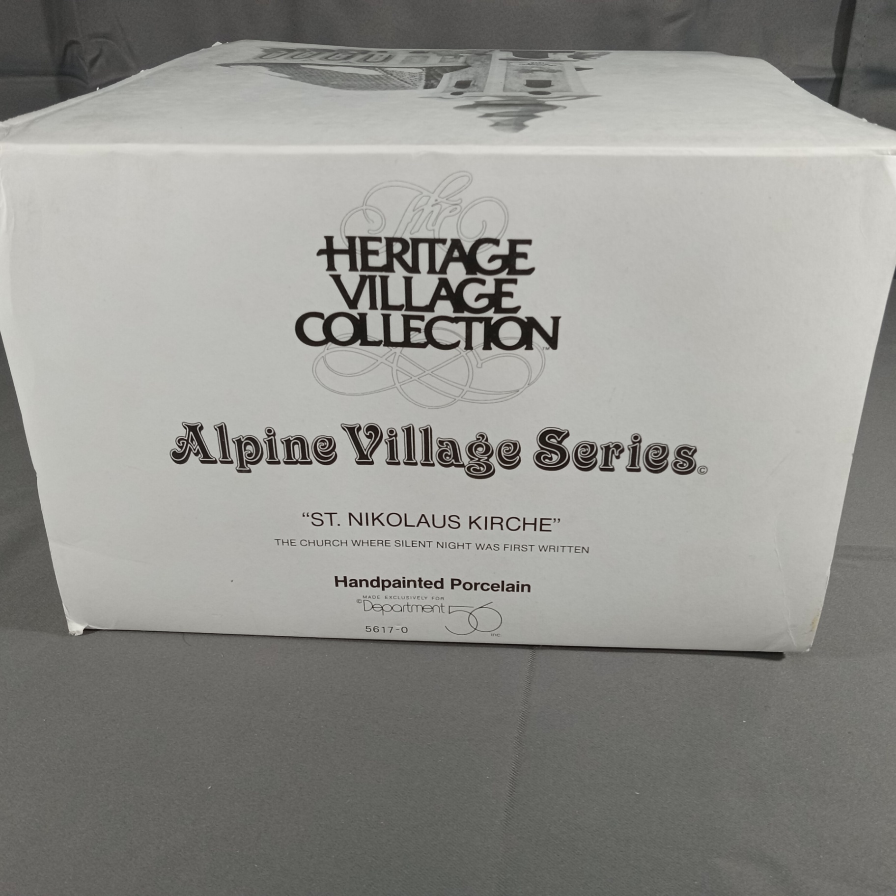  Dept. 56 Alpine Village Series - Sisters of the Abbey + St. Nikolaus Kirche - image 4 of 8