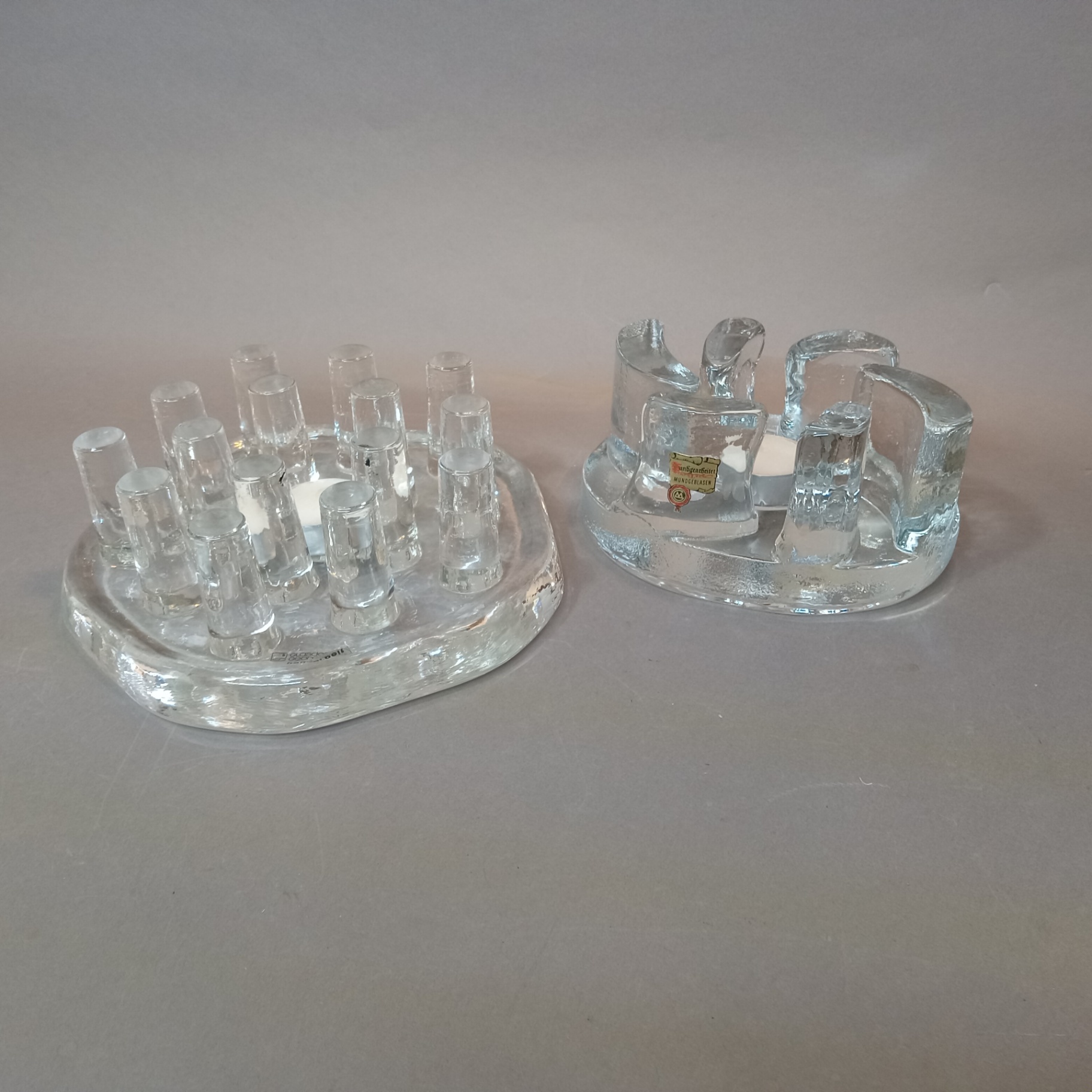 MCM Handmade Chunky Glass Teapot Warmers - image 1 of 11