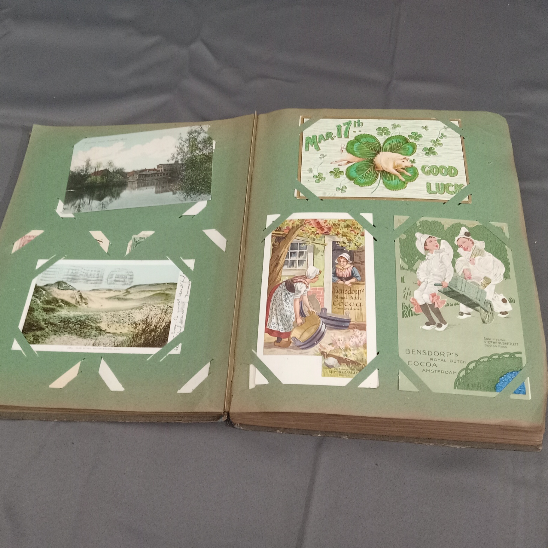 Antique Scrapbooks - Postcards - image 6 of 23