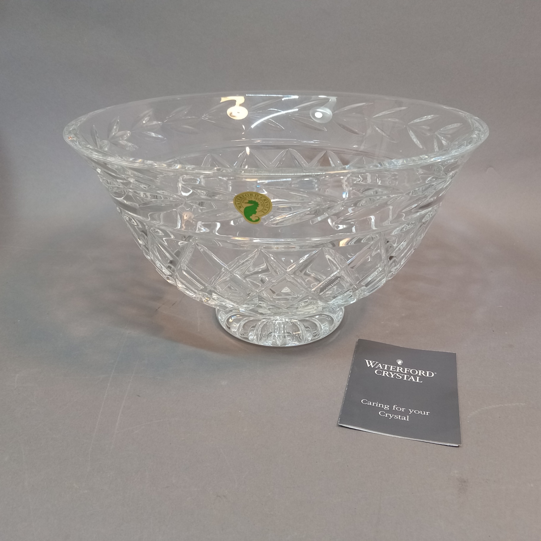 Waterford Glandore Footed Crystal Bowl - image 2 of 6