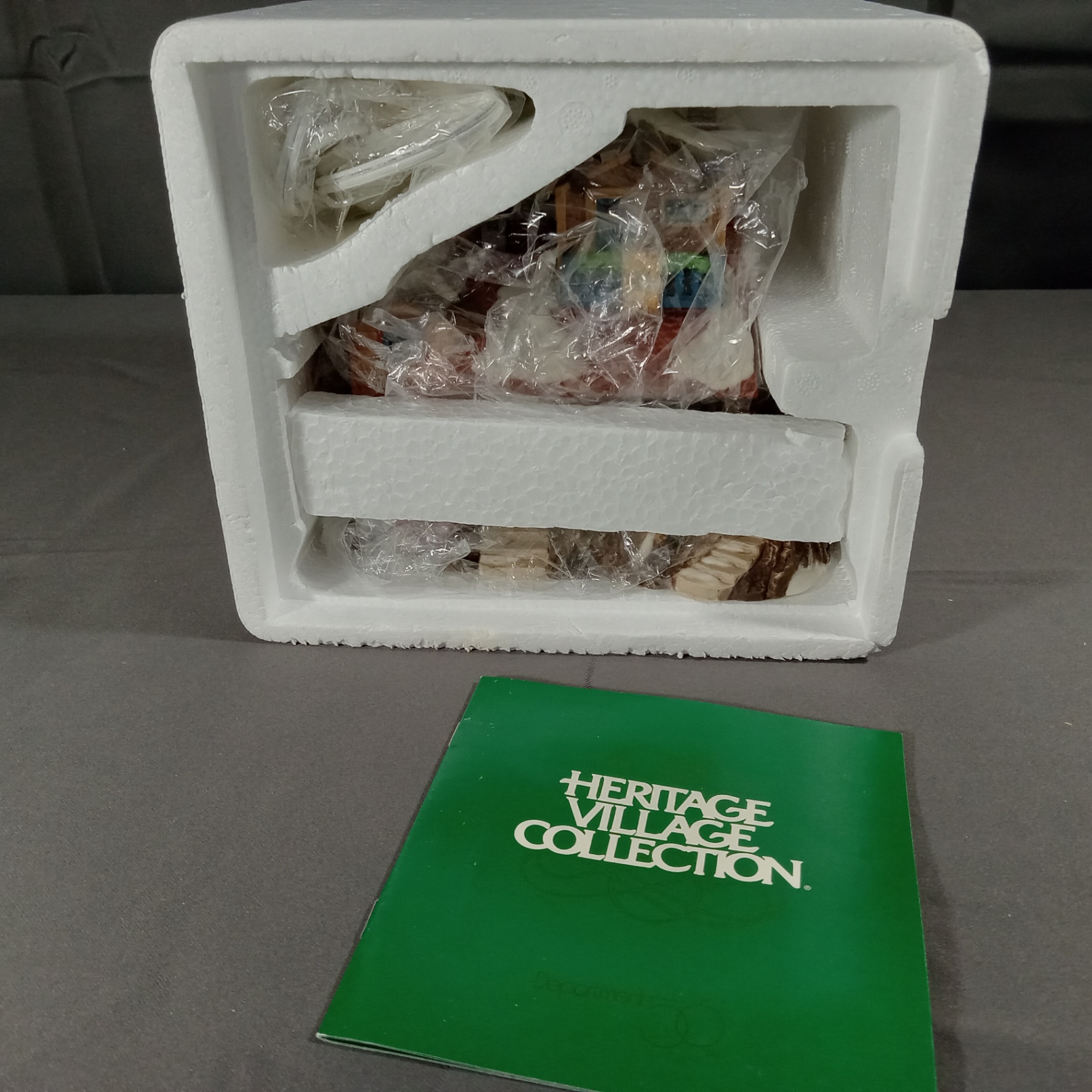  Dept. 56 Alpine Village Series - Christmas Friends + Bernhardiner Hundchen - image 6 of 7