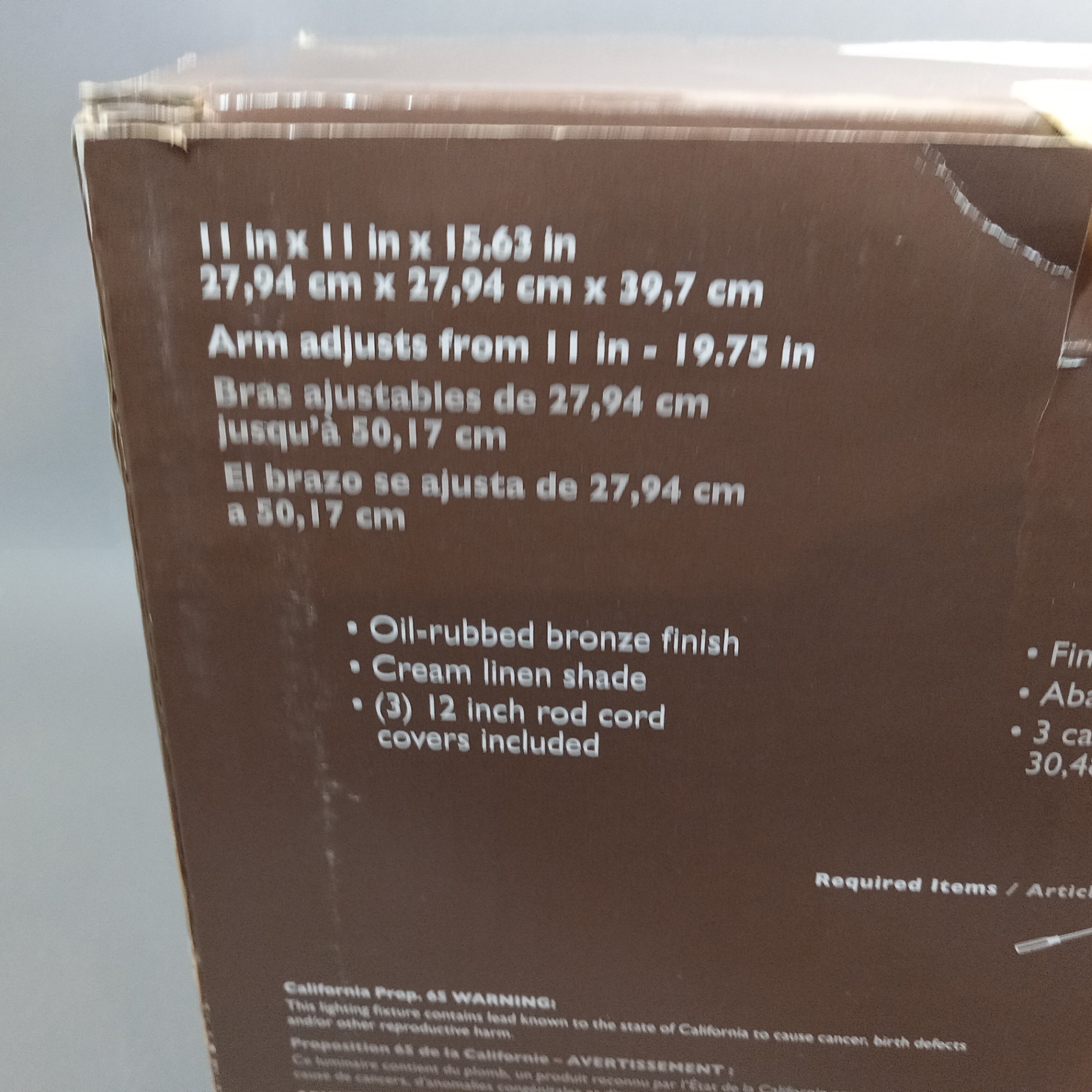 allen + roth Swing Arm Wall Sconce - image 2 of 4