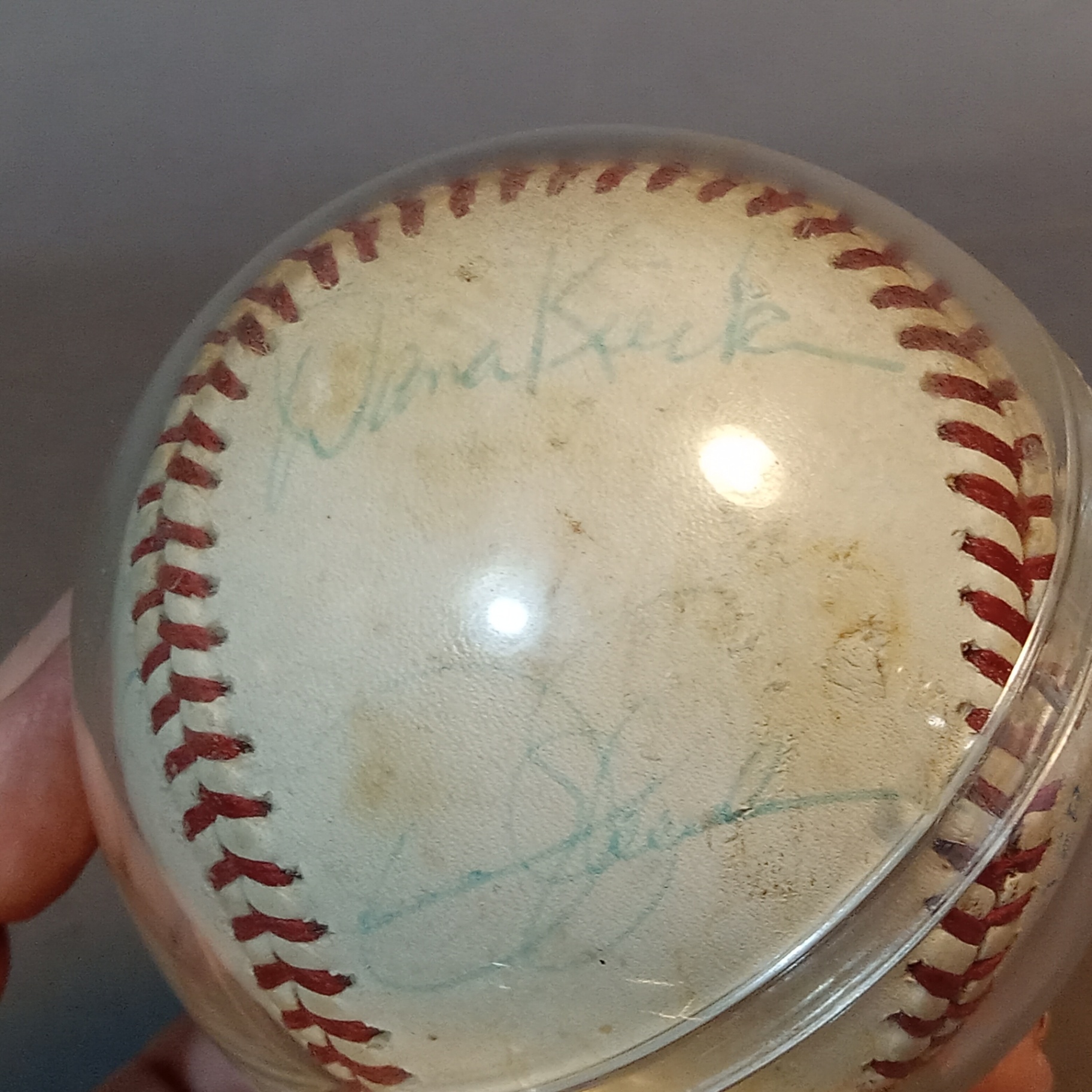 1990/1991 Signed Boston Red Sox Baseball - image 9 of 9