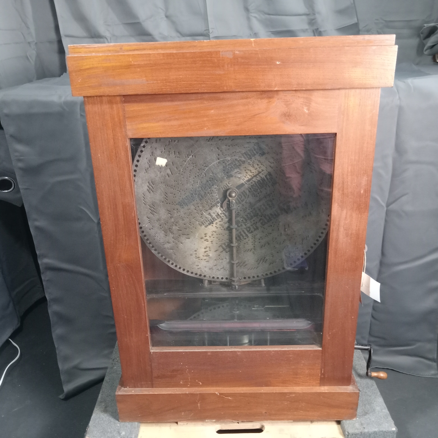 Polyphone Upright Music Box - image 1 of 27