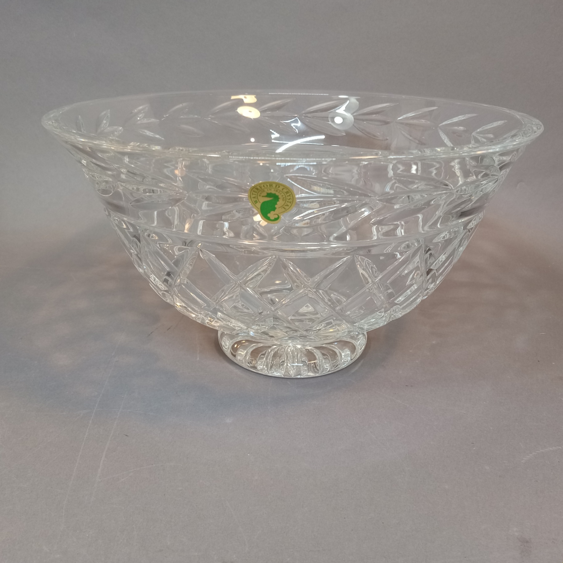 Waterford Glandore Footed Crystal Bowl - image 1 of 6