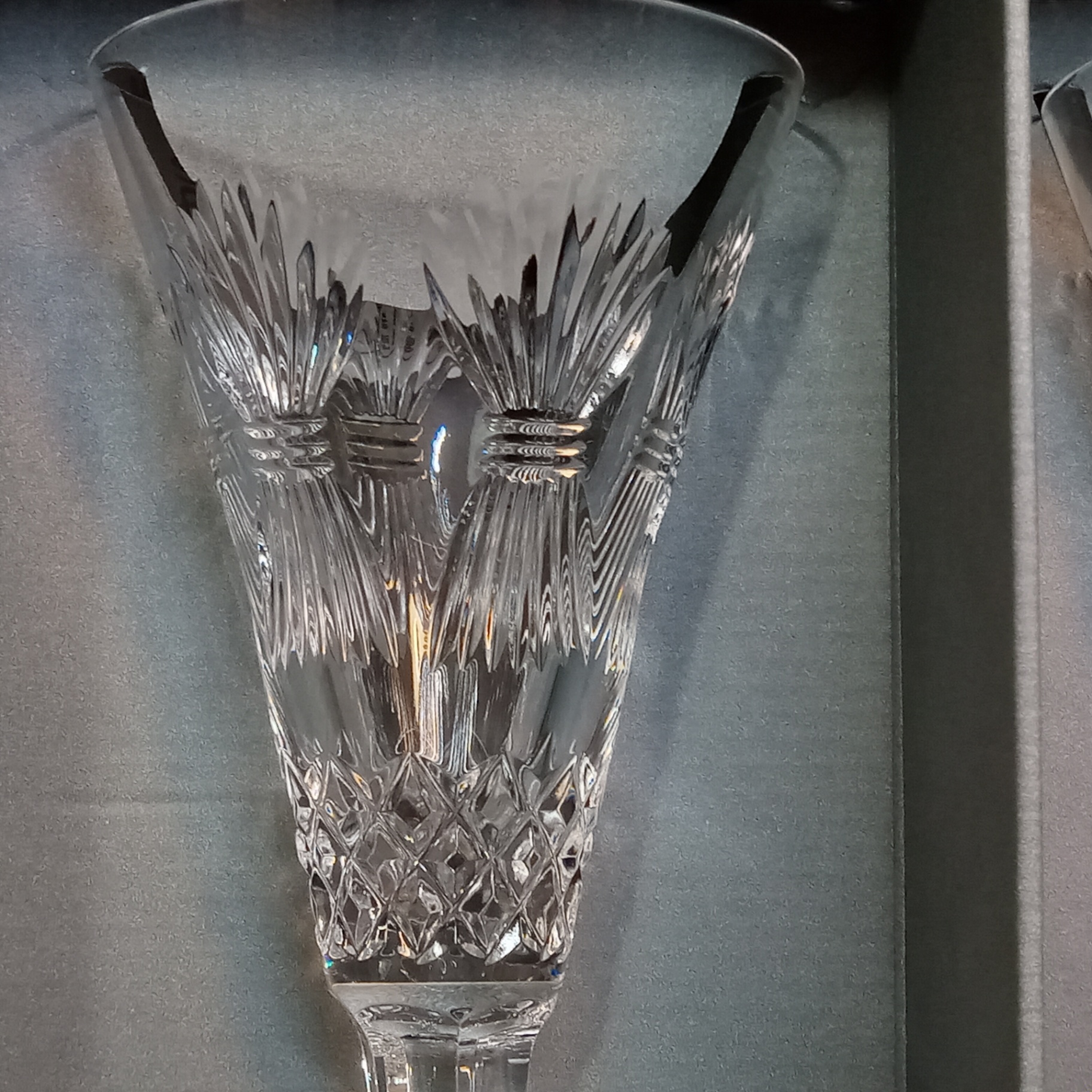 Waterford Millenium Toasting Flutes - Prosperity - image 2 of 8