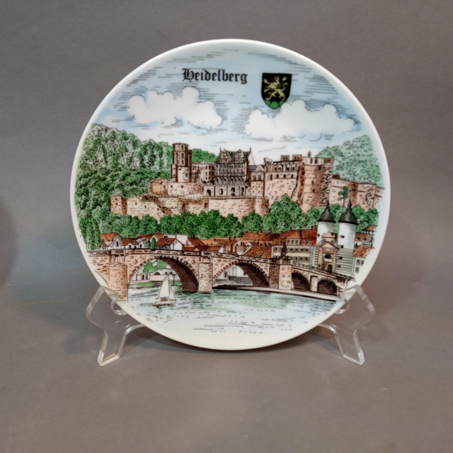 German Porcelain Collector Plates - image 6 of 17
