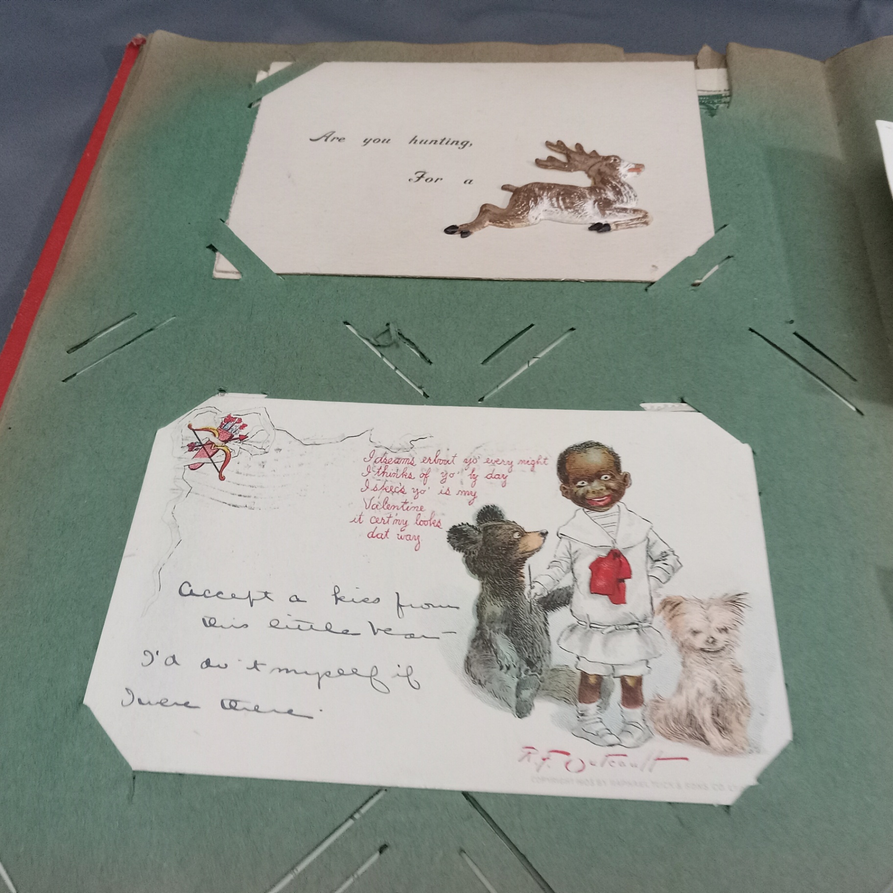 Antique Scrapbooks - Postcards - image 18 of 23