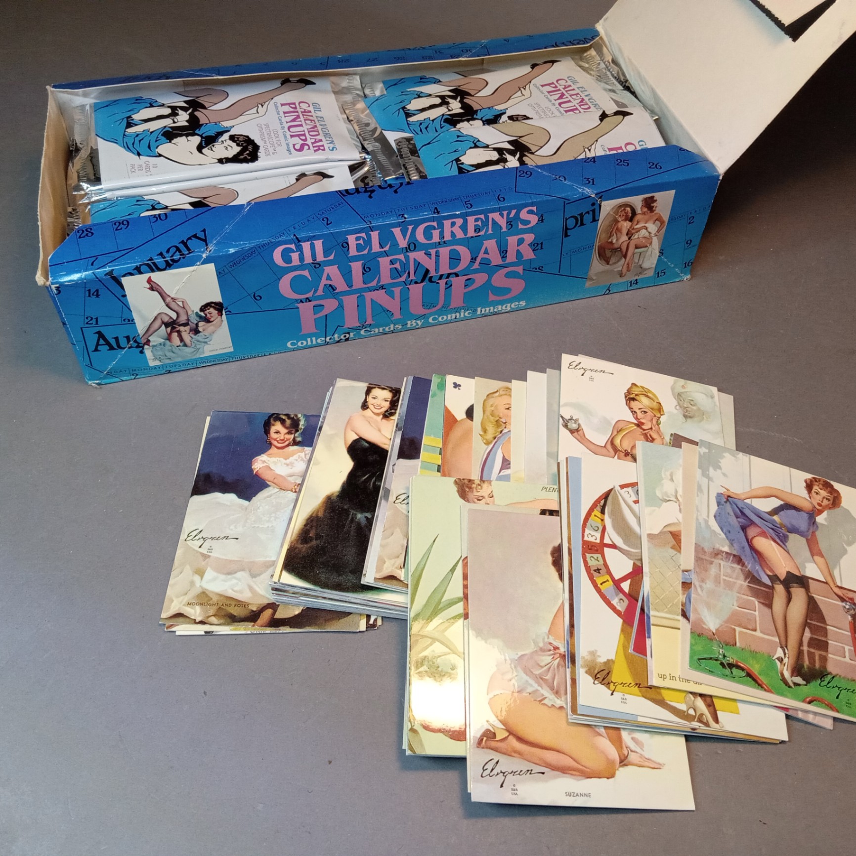 Gil Elvgren's Calendar Pinups Trading Cards - image 9 of 12