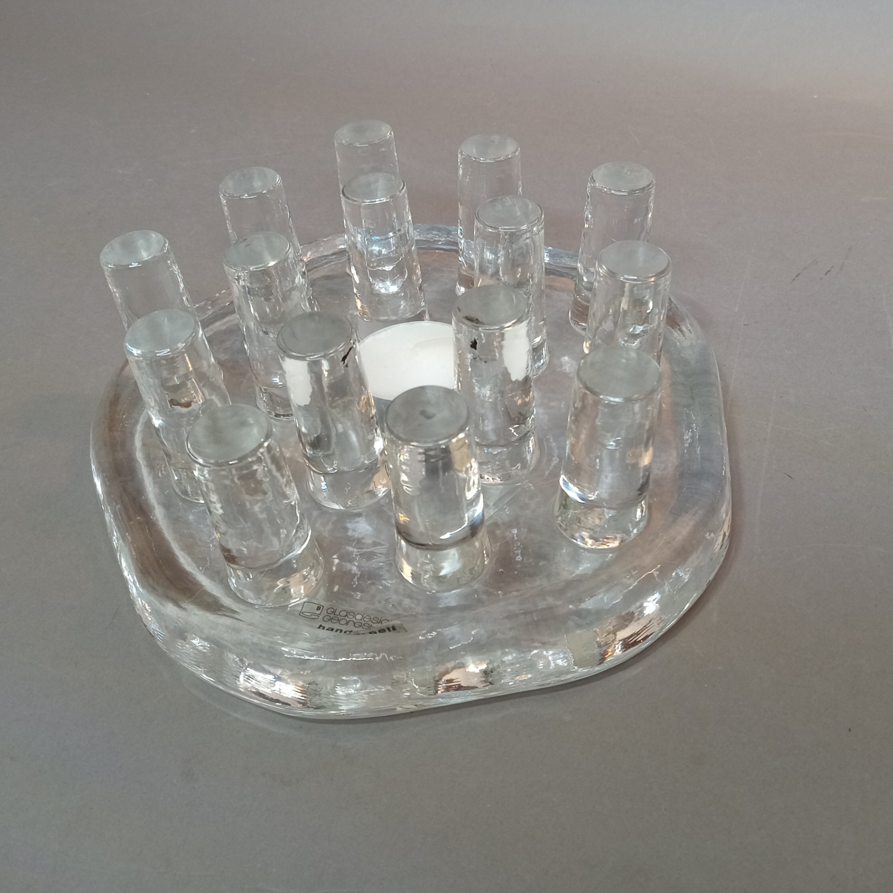 MCM Handmade Chunky Glass Teapot Warmers - image 2 of 11