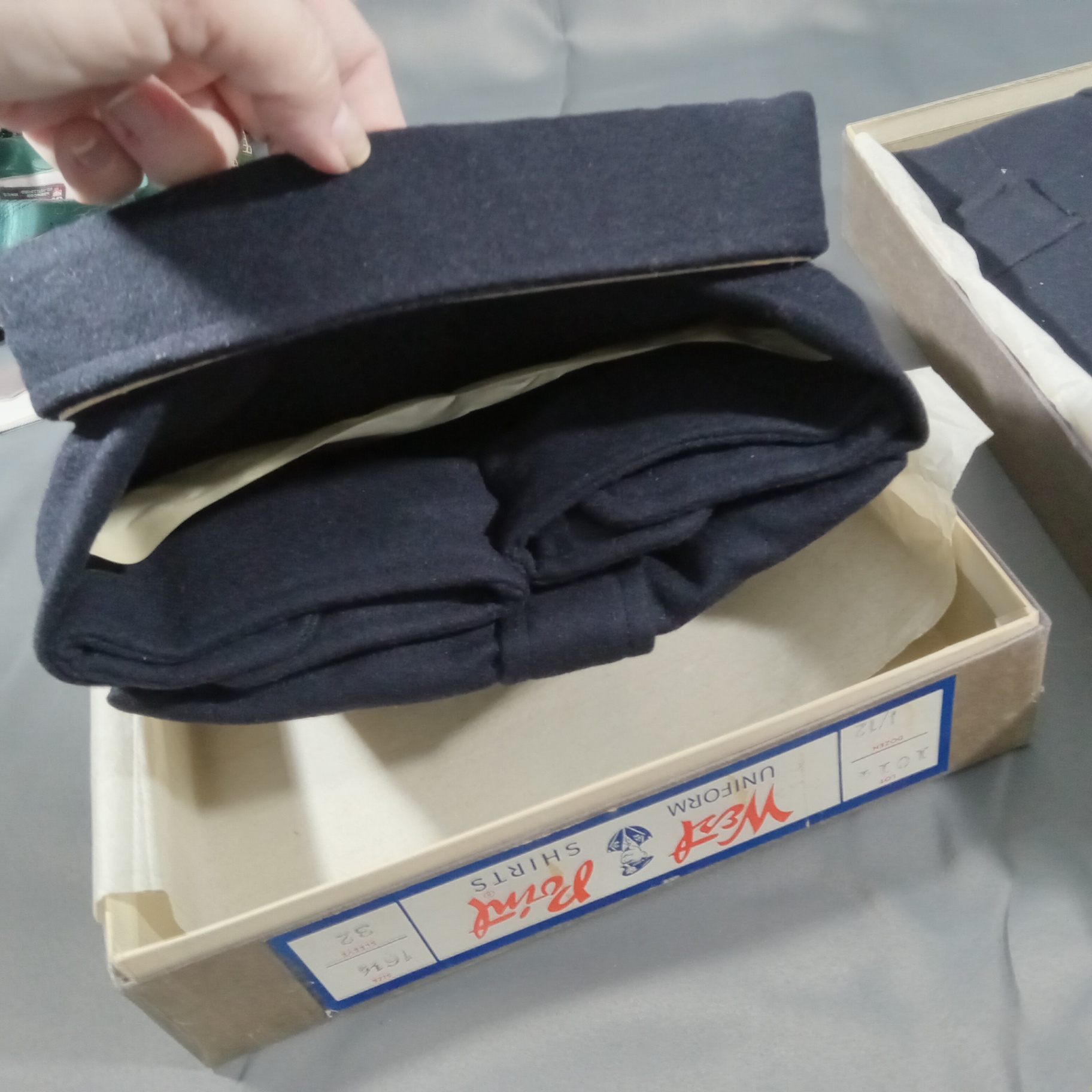 Vintage Wool Navy Shirts & Silk Ties - image 15 of 17