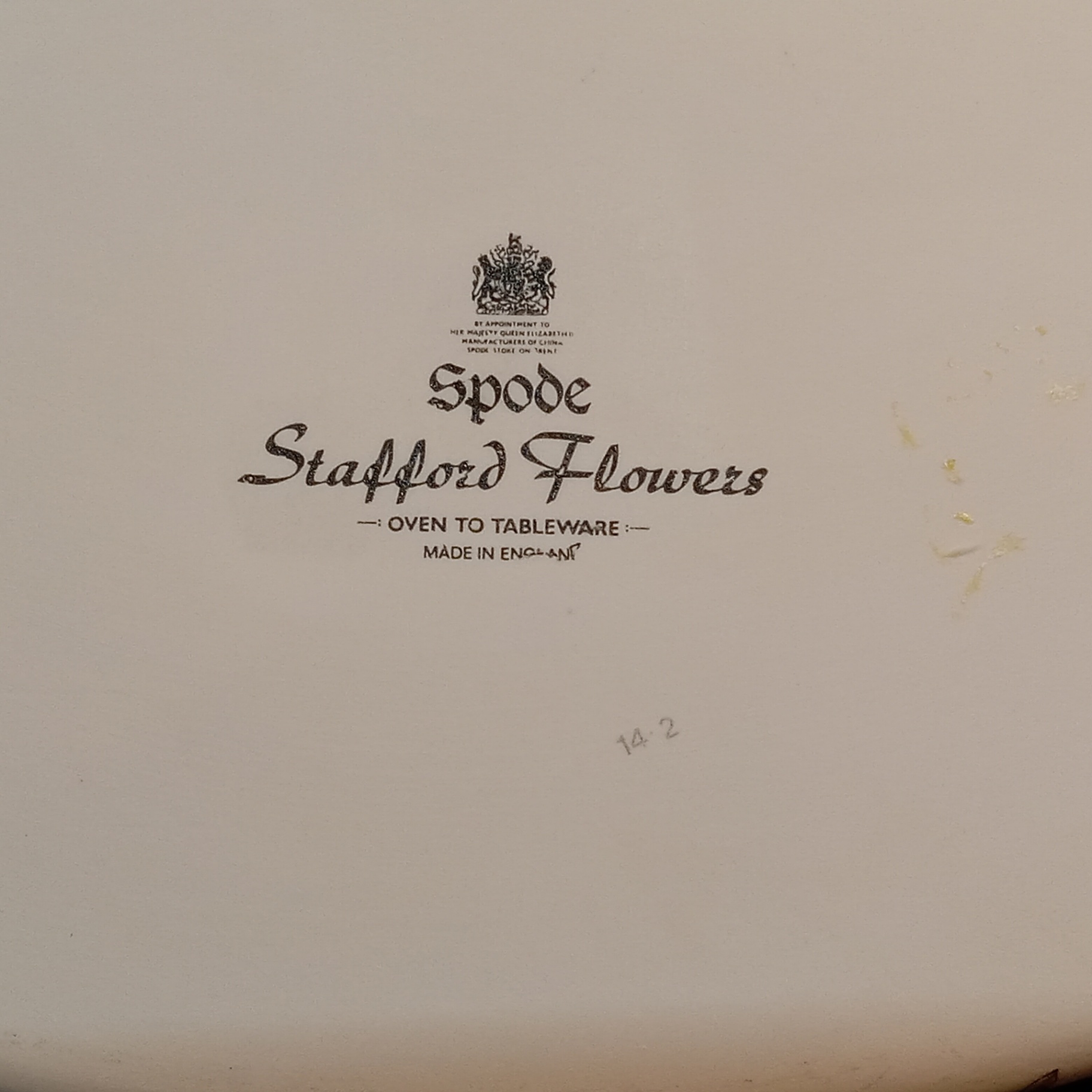 Spode Saffron Flowers Baking Dishes - Purple Lilies - image 10 of 10