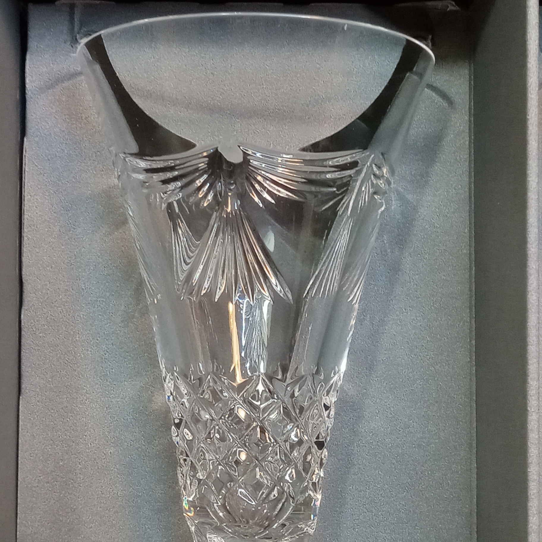 Waterford Millenium Toasting Flutes - Peace - image 2 of 7