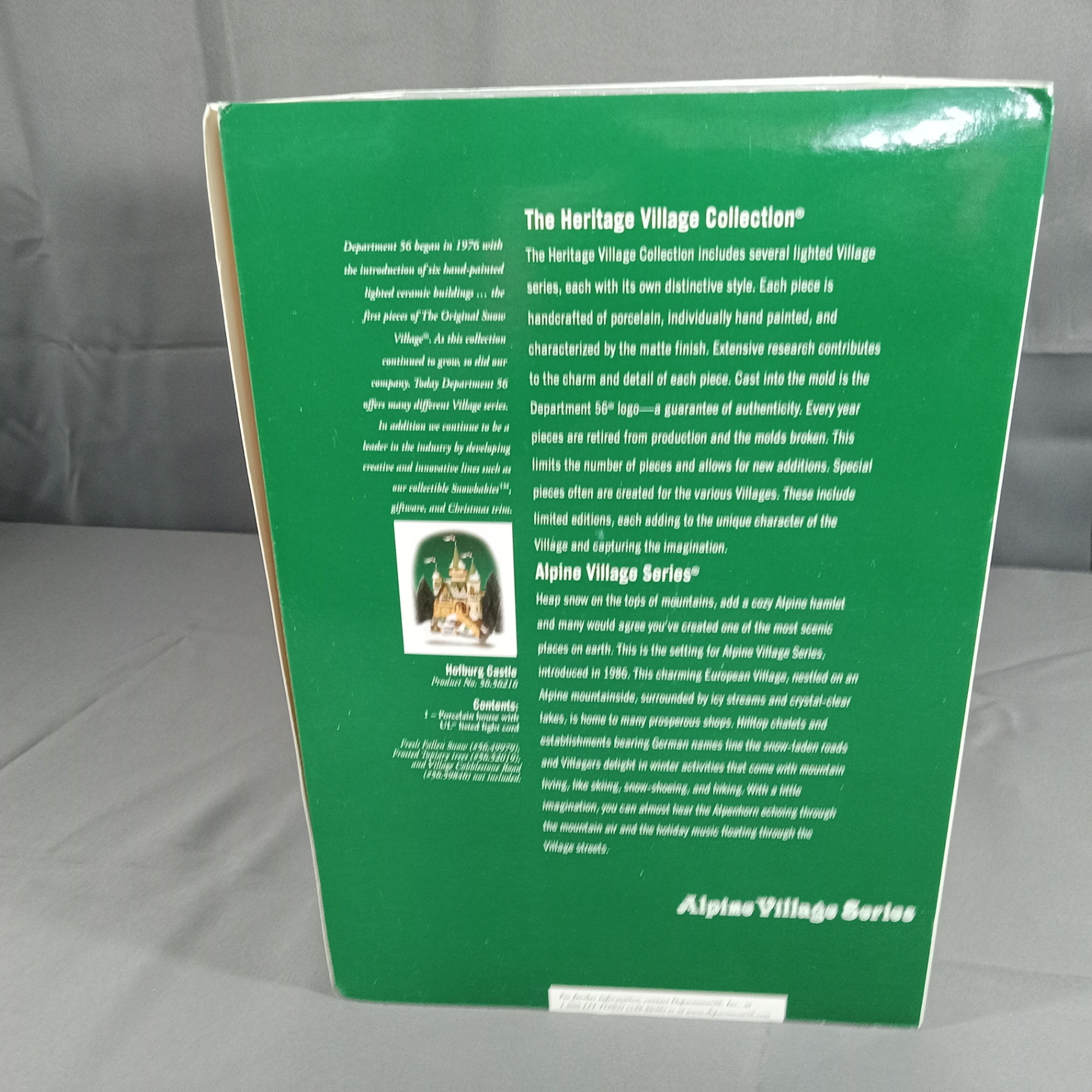 Dept. 56 Alpine Village Series - Climb Every Mountain + Hofburg Castle - image 4 of 8