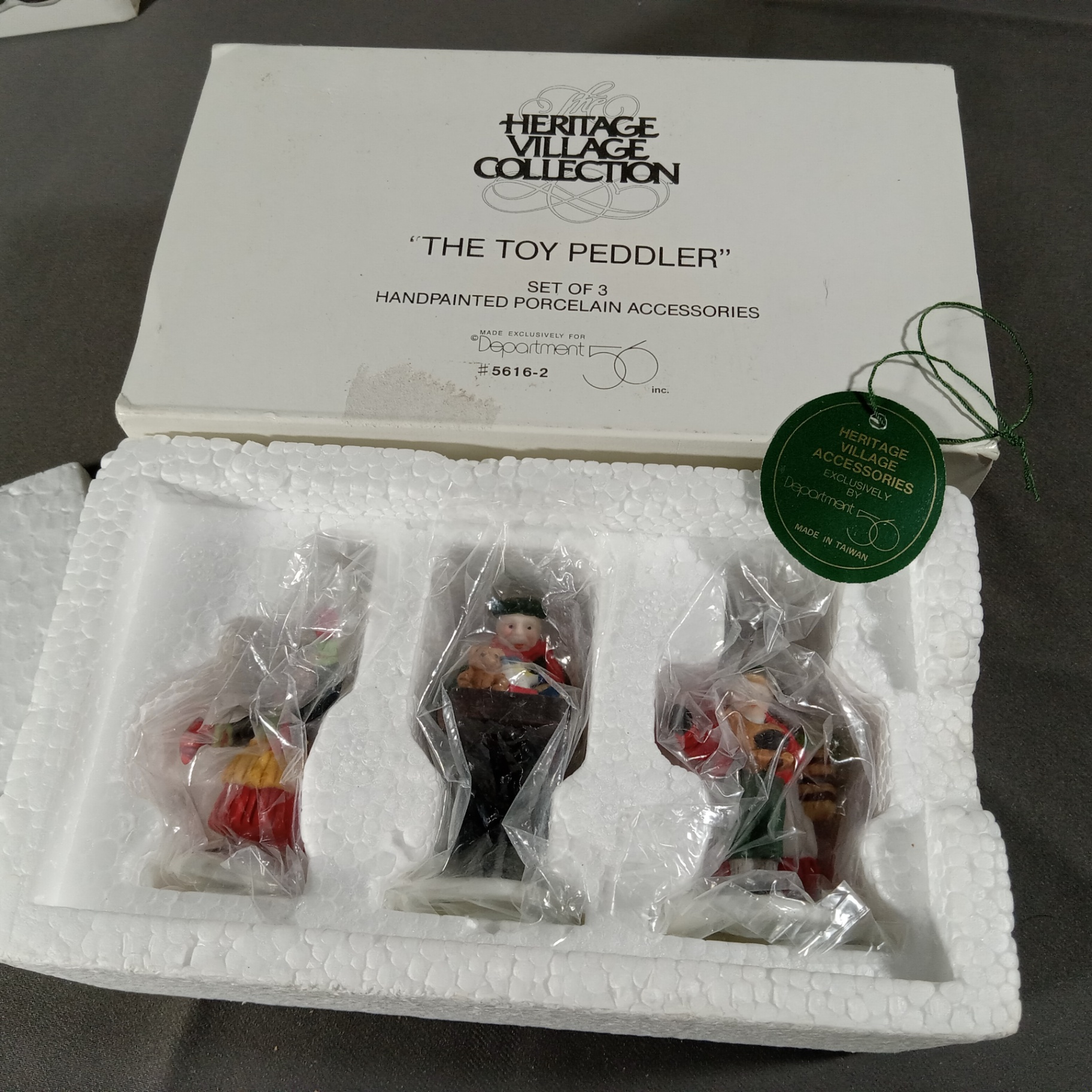  Dept. 56 Alpine Village Series - Toy Peddler, Christmas Carol Morning, + Gasthof Eisl - image 2 of 7