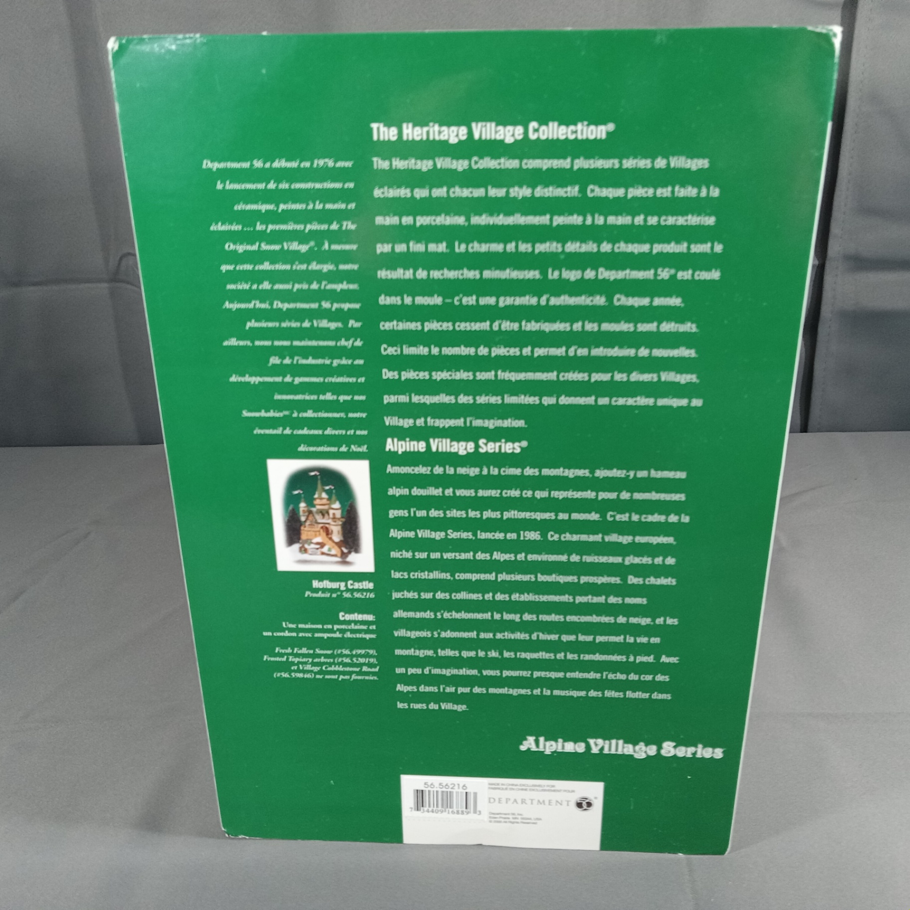 Dept. 56 Alpine Village Series - Climb Every Mountain + Hofburg Castle - image 4 of 7