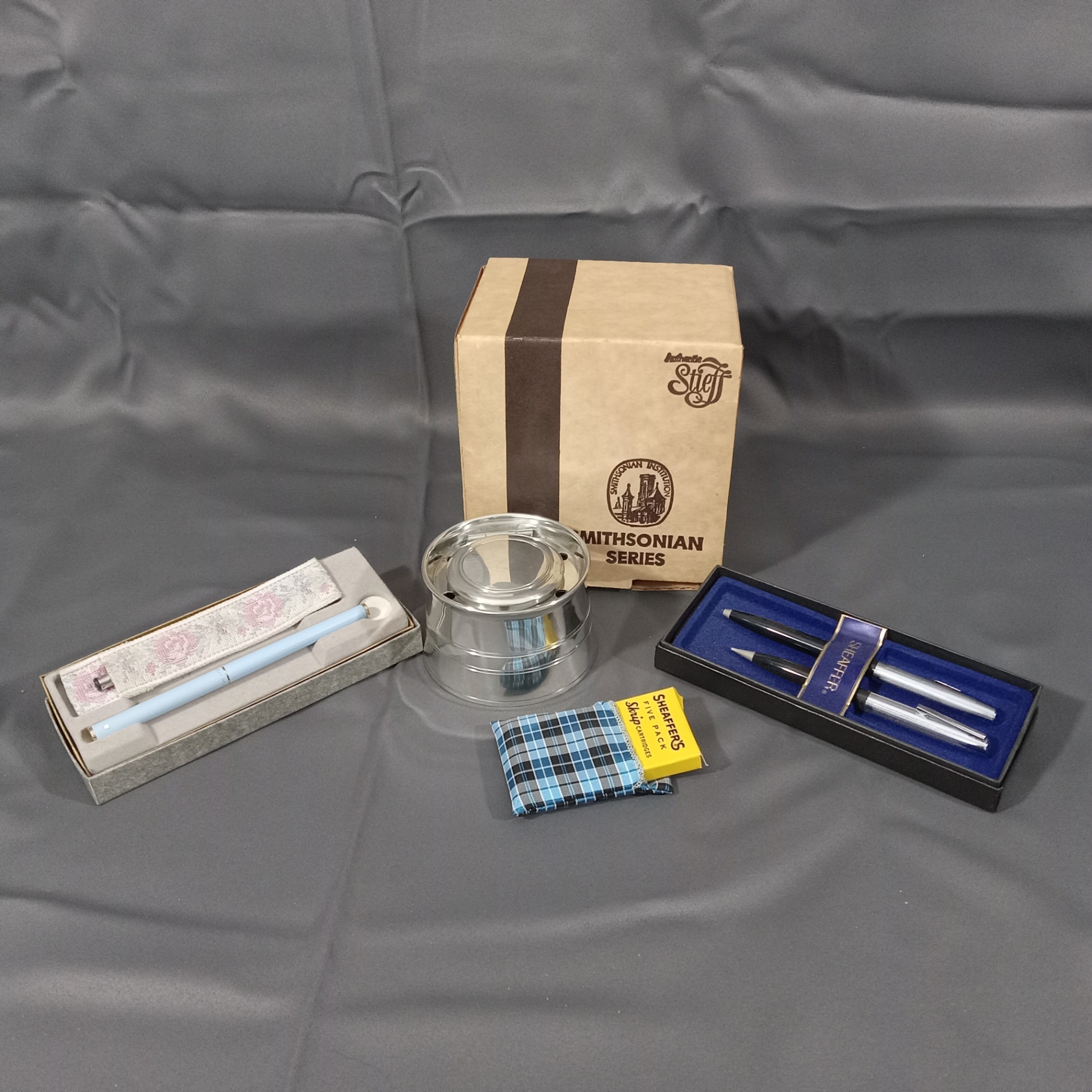 Stieff Inkwell & Sheaffer Pens - image 1 of 12