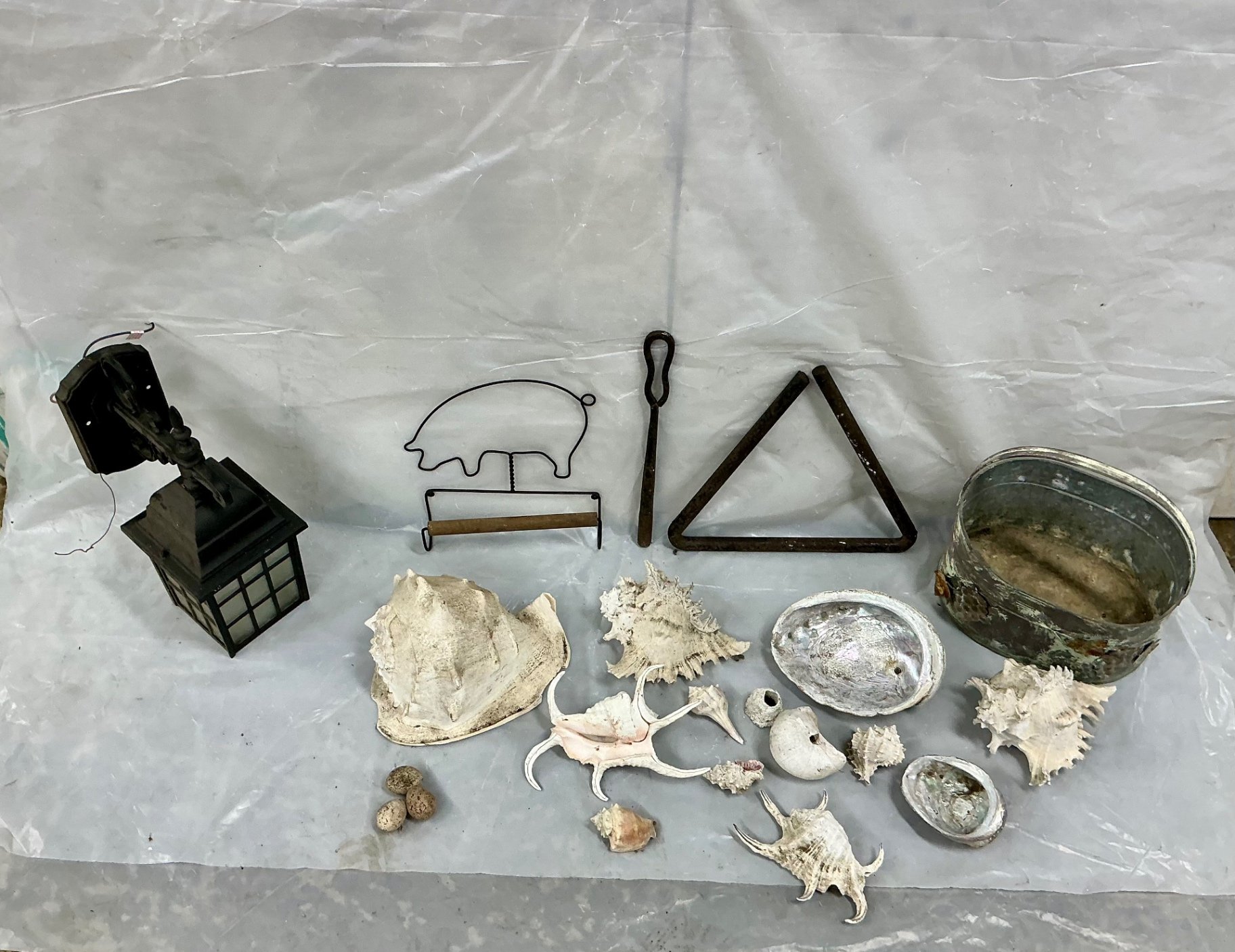 Metal Decor and Shells - image 1 of 5