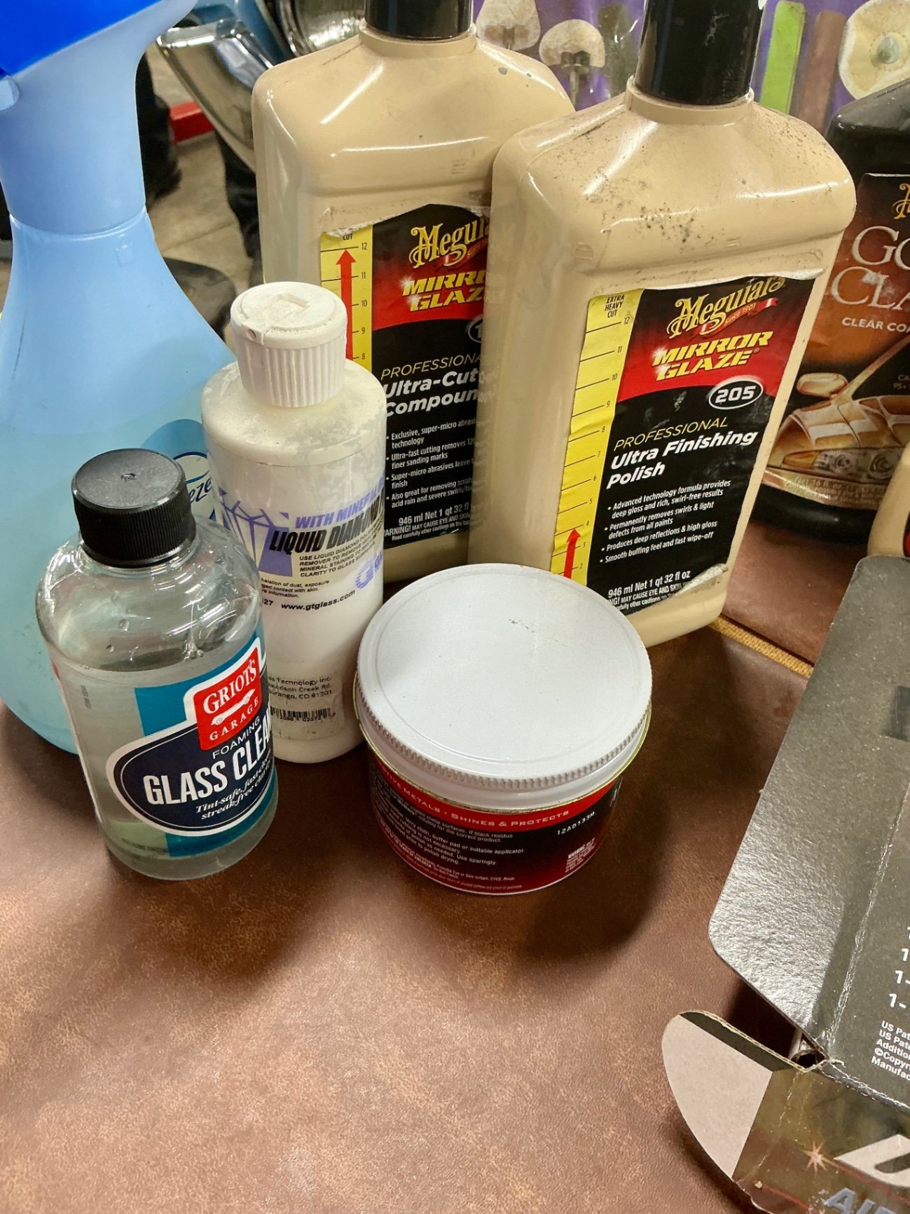 Assorted automotive detailing products and Dura-Block kit - image 2 of 8