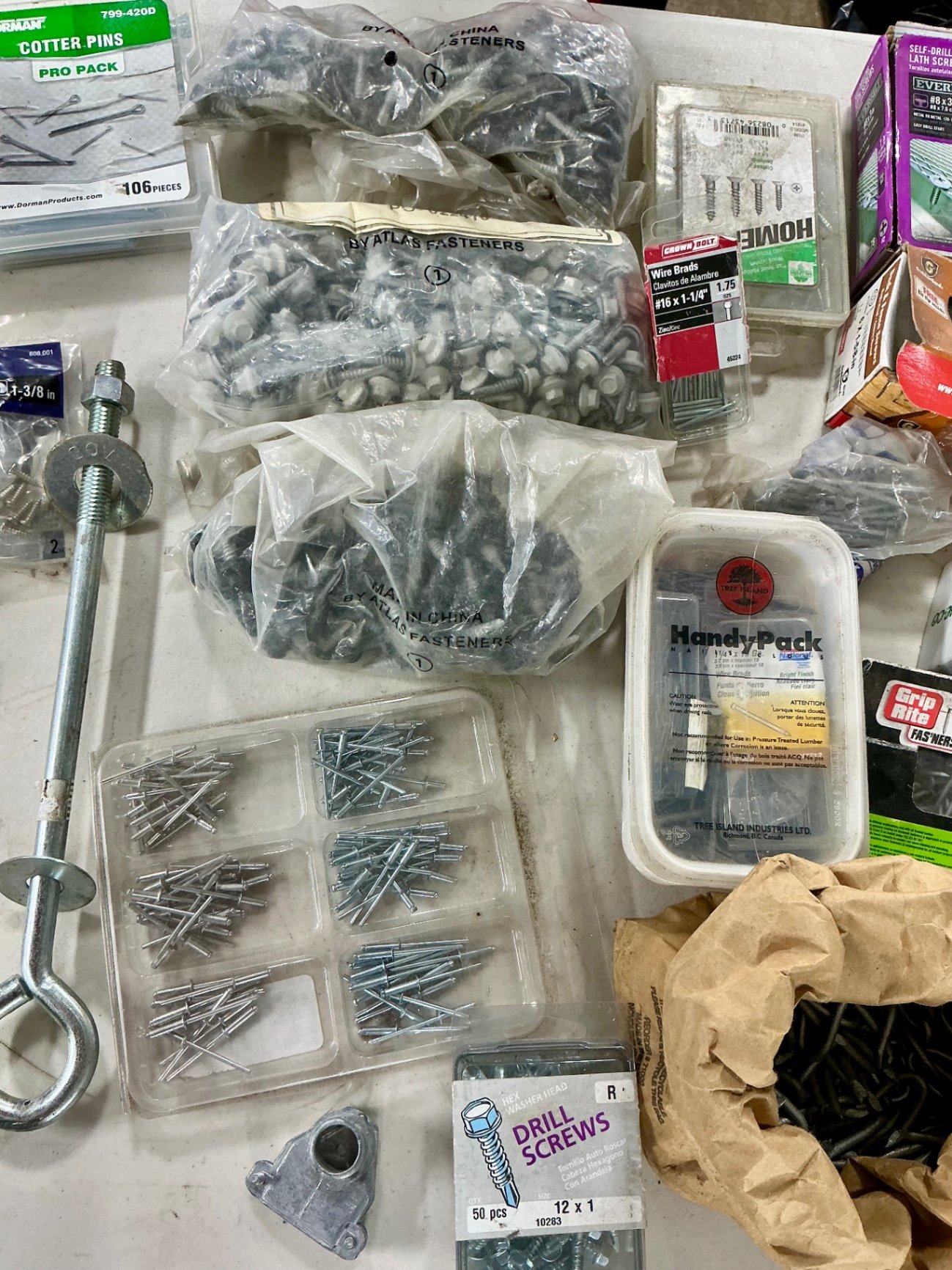 Assorted hardware fasteners and fittings - image 3 of 5