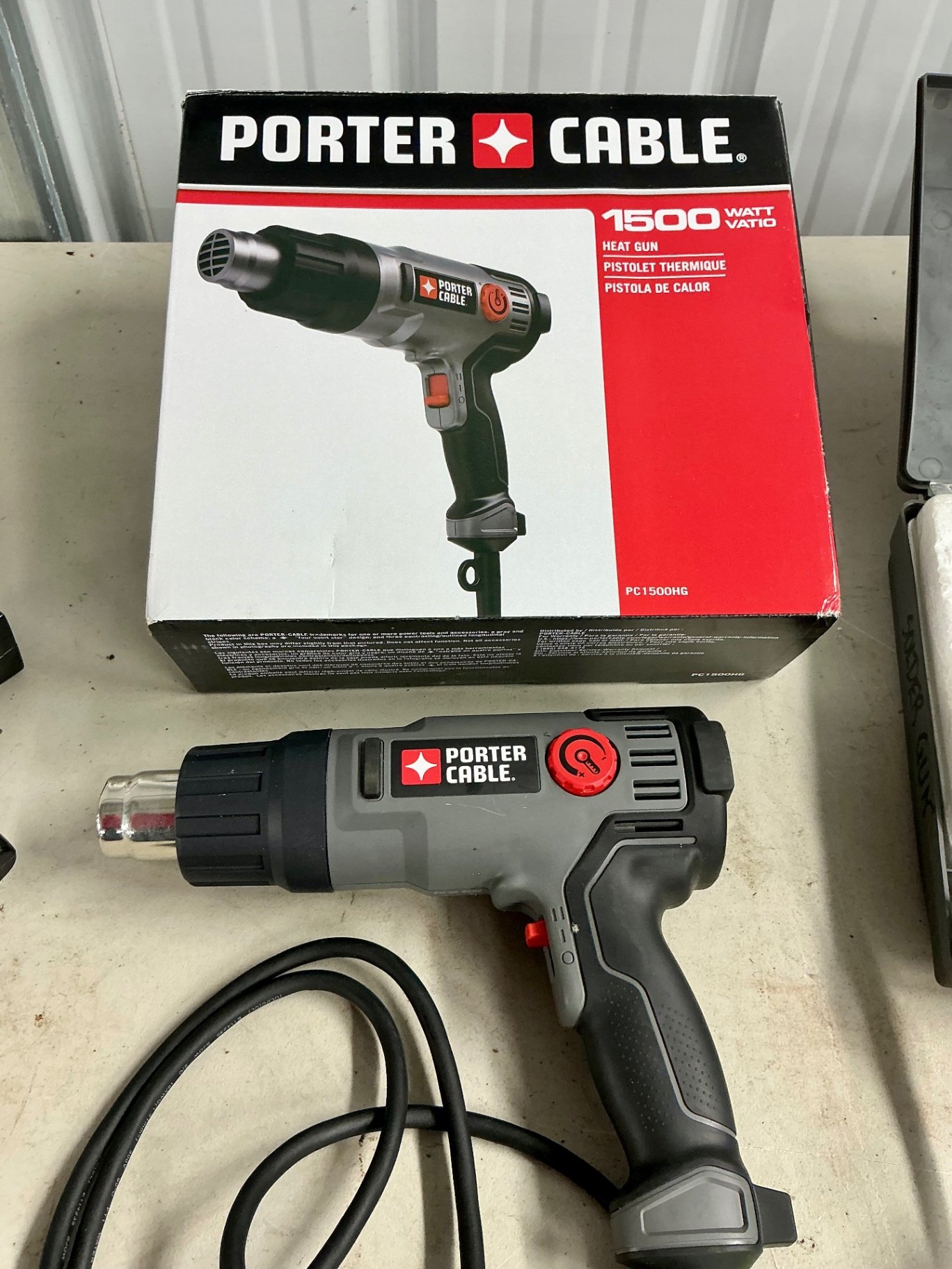 Porter-Cable heat gun and Weller soldering gun with accessories - image 4 of 4