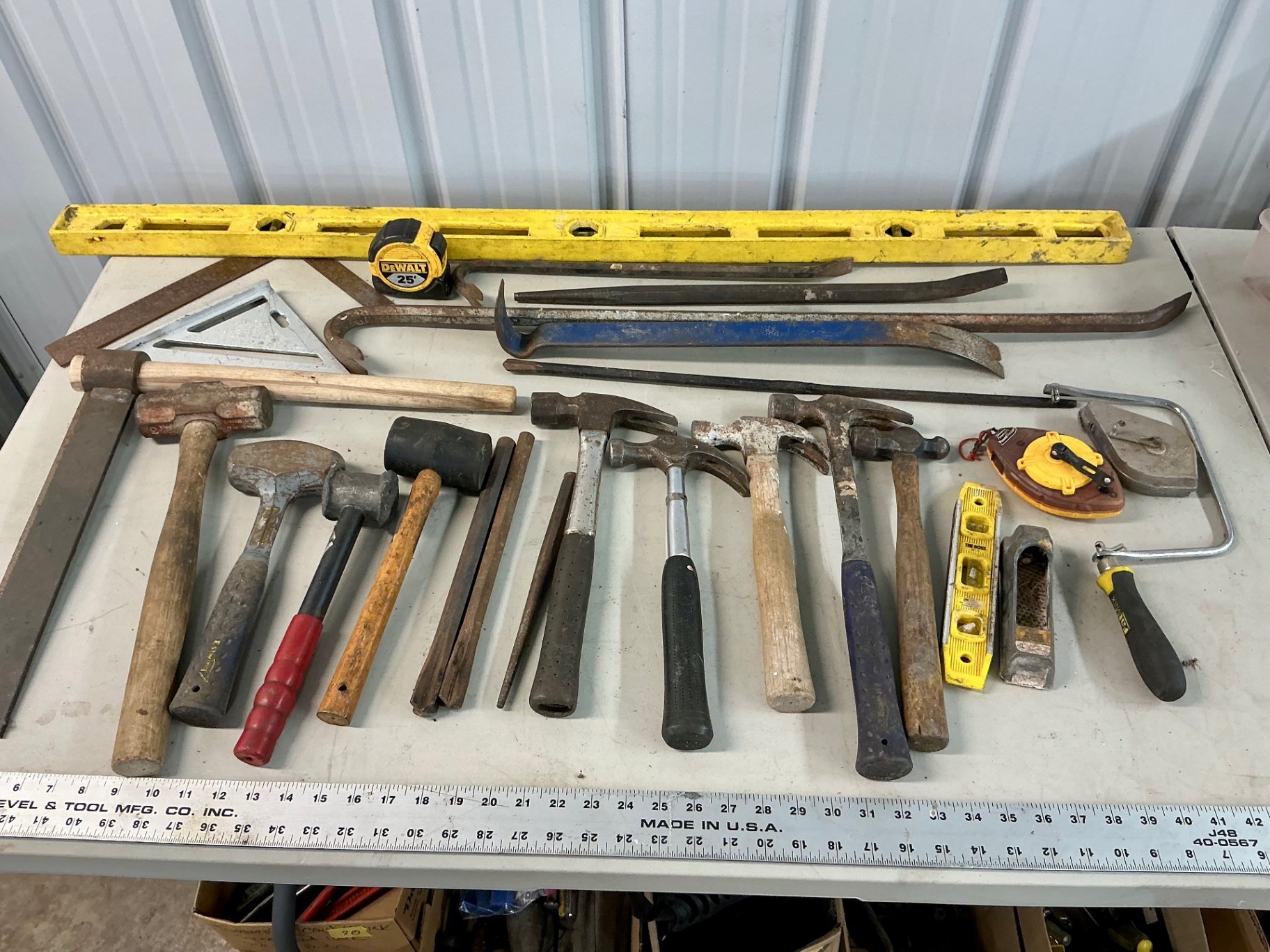Assorted Hand Tools and Measuring Tools - image 1 of 5