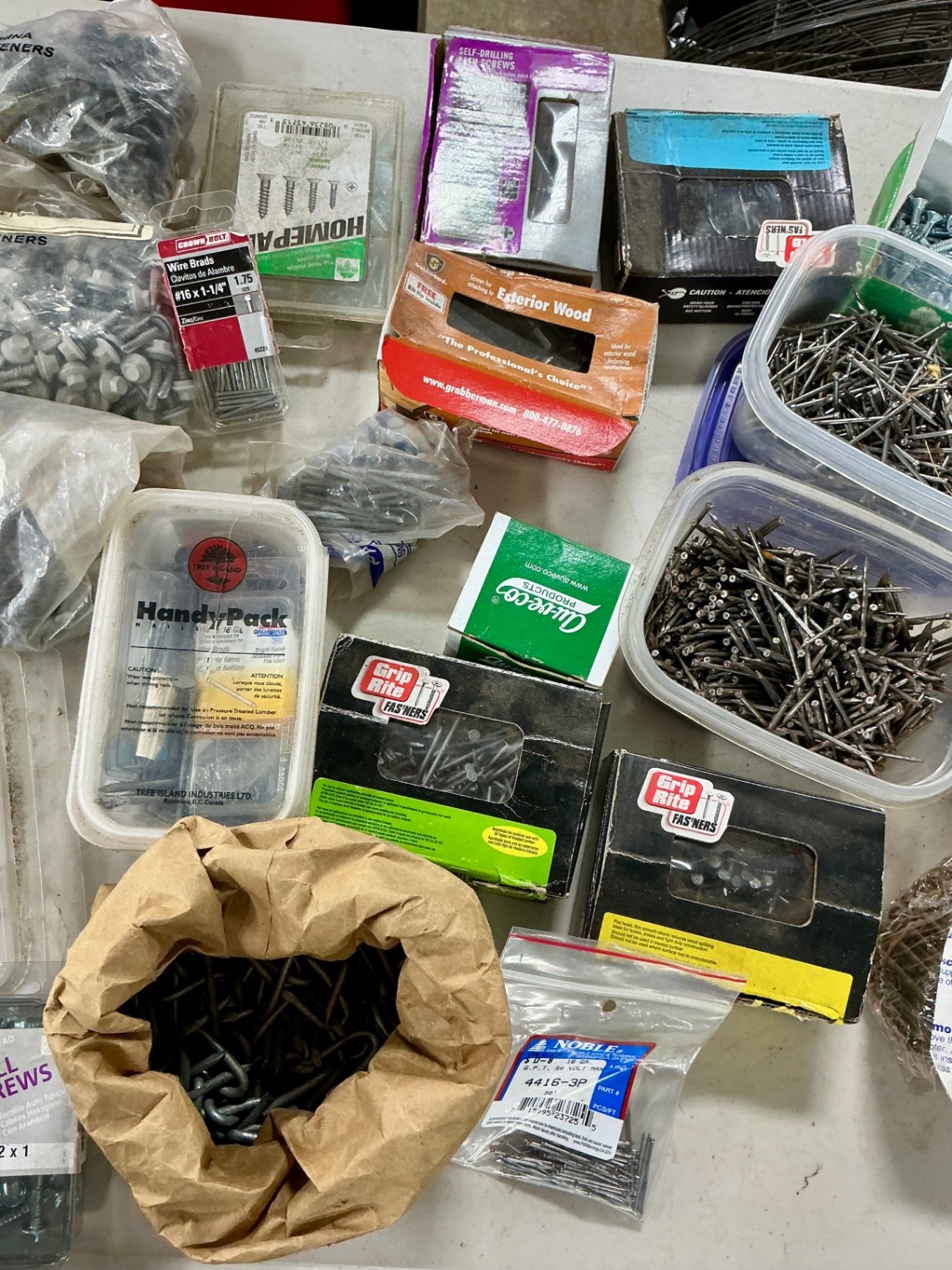 Assorted hardware fasteners and fittings - image 4 of 5