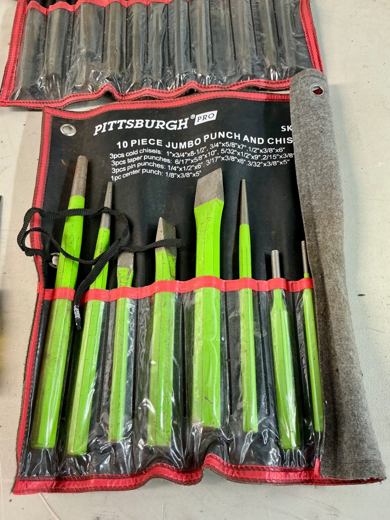 Chisel and punch tool sets. - image 1 of 4