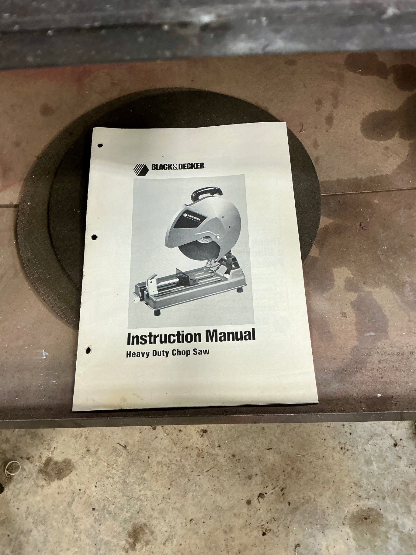 Black & Decker Industrial Heavy Duty 14-Inch Chop Saw on Stand - image 2 of 6