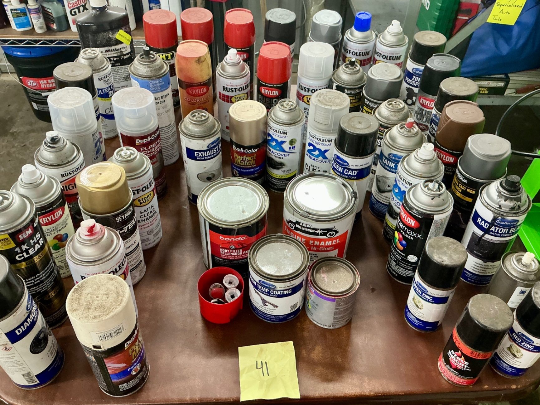 Assorted automotive spray paints and primers - image 6 of 10