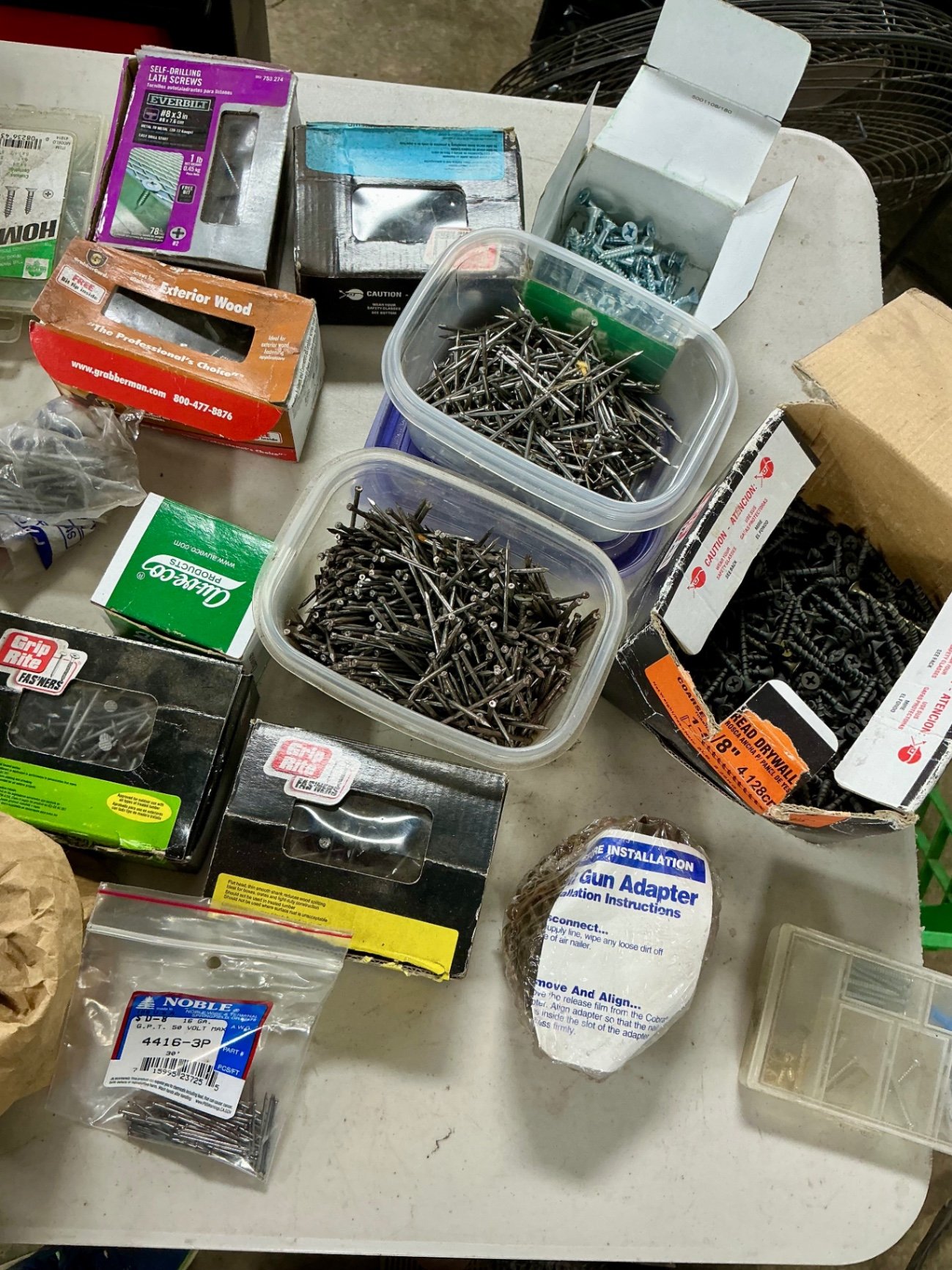 Assorted hardware fasteners and fittings - image 5 of 5