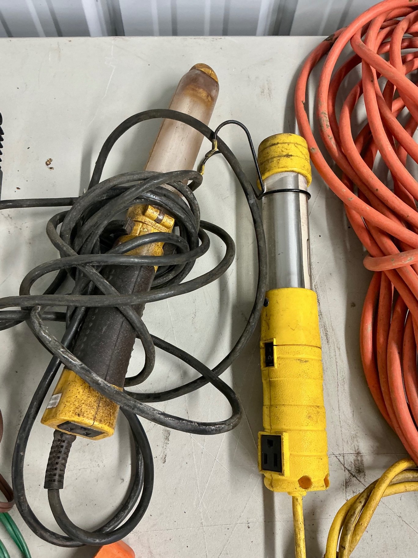 Assorted extension cords and lighting - image 4 of 5