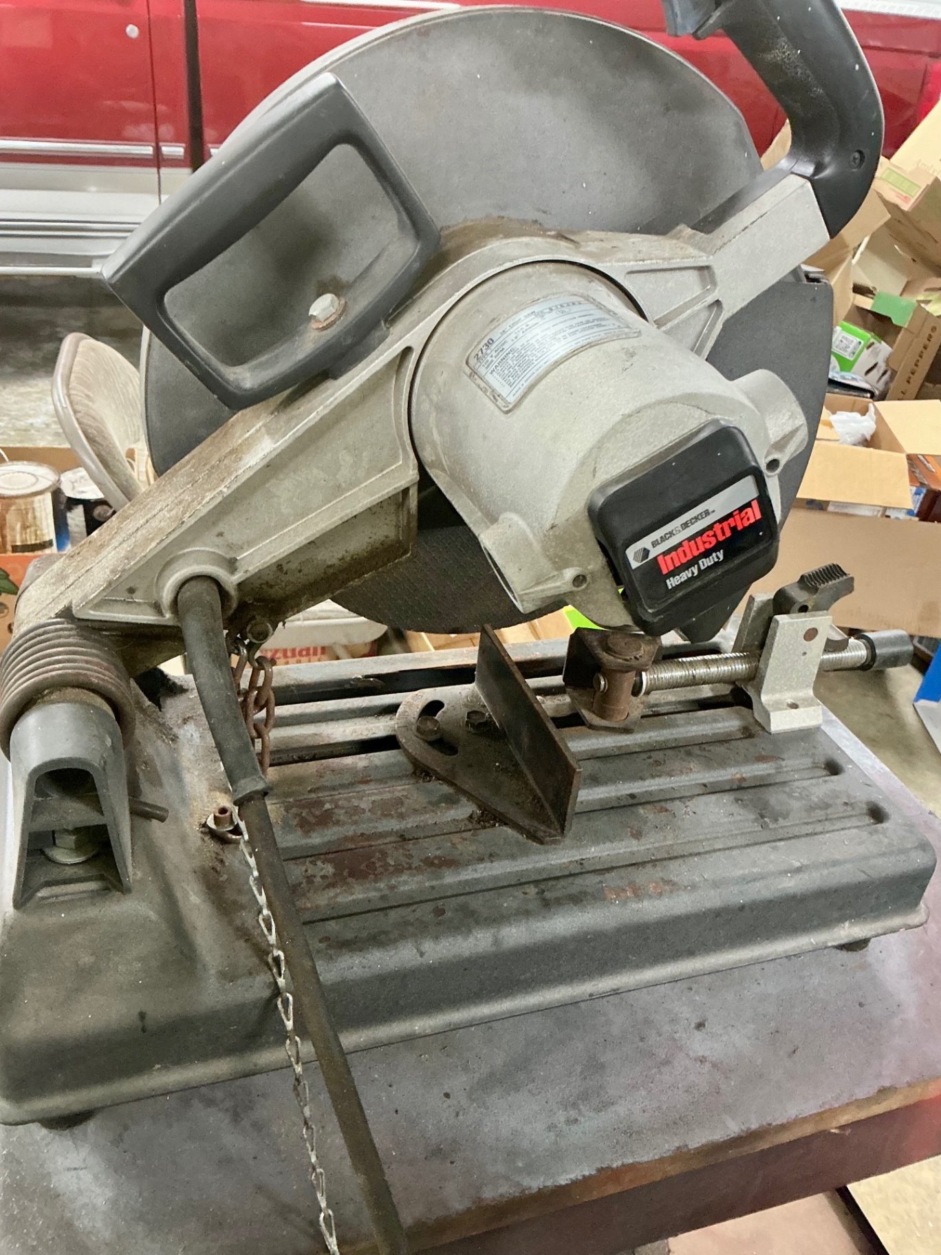 Black & Decker Industrial Heavy Duty 14-Inch Chop Saw on Stand - image 5 of 6
