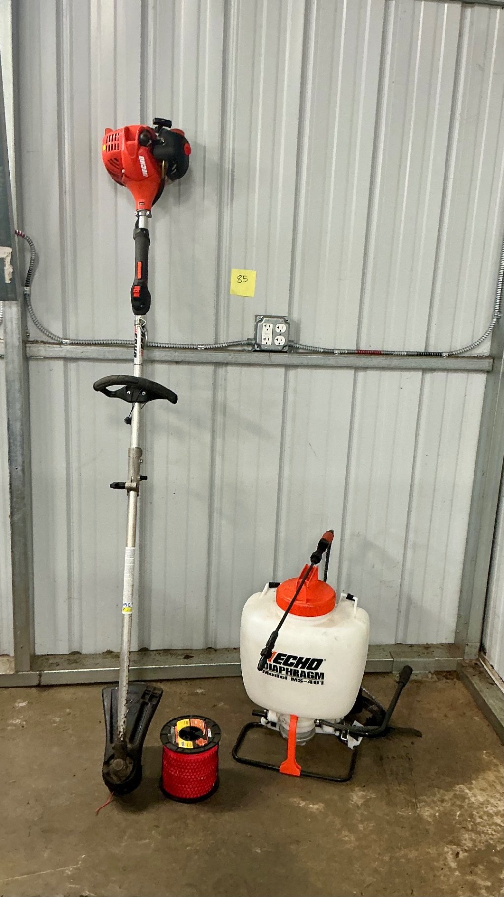 Echo yard maintenance tools: weed trimmer, backpack sprayer, and accessories - image 1 of 7